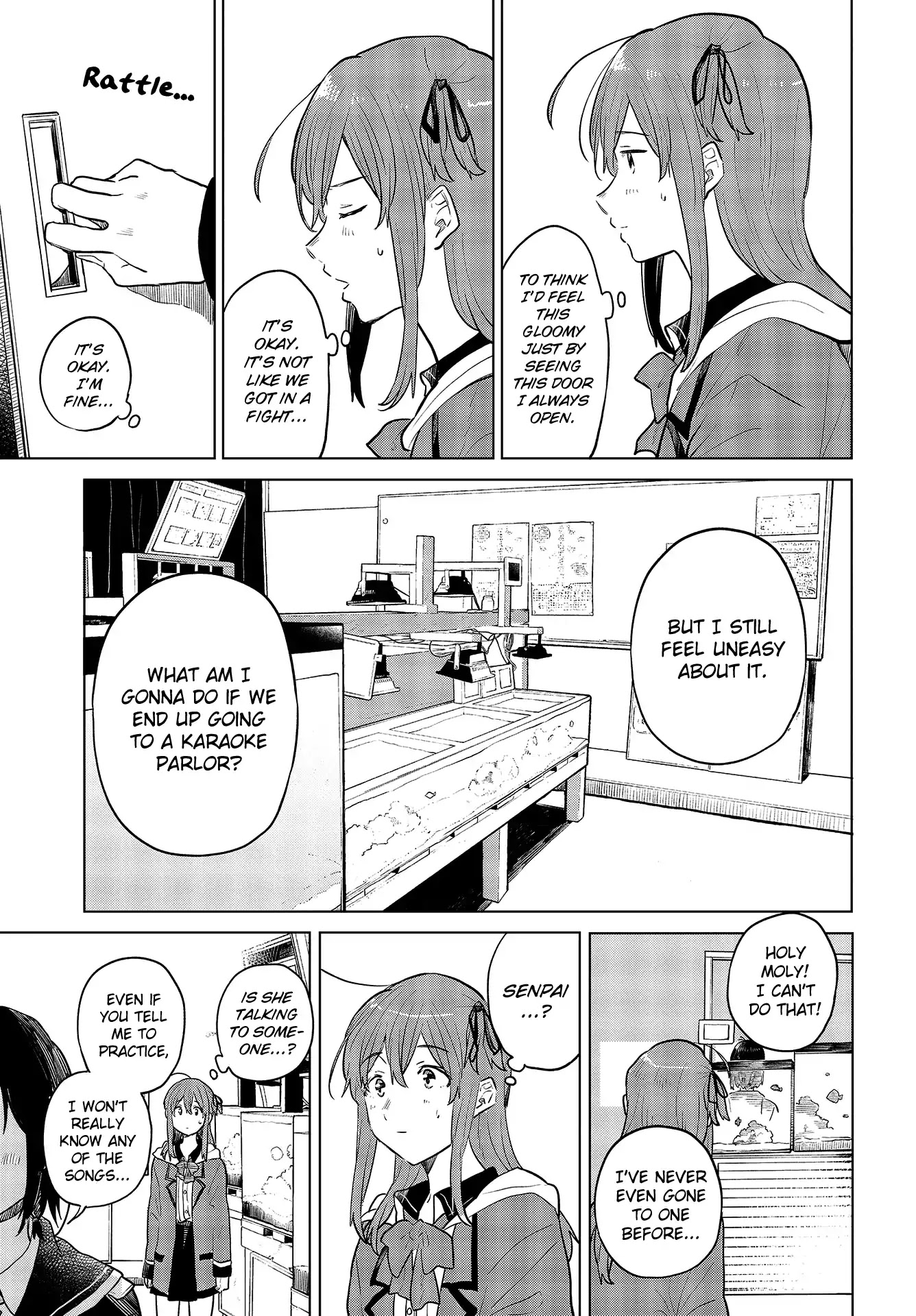 Nettaigyo wa Yuki ni Kogareru Chapter 21 page 32 - Chapter 21: Konatsu Amano Was Feeling Sad.