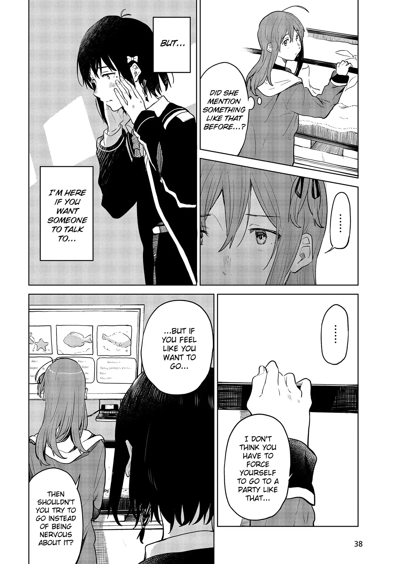 Nettaigyo wa Yuki ni Kogareru Chapter 21 page 35 - Chapter 21: Konatsu Amano Was Feeling Sad.