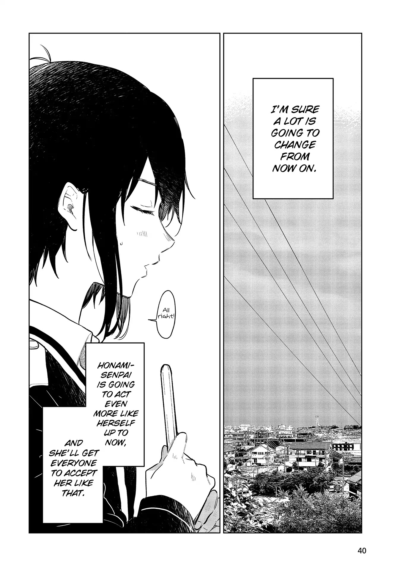 Nettaigyo wa Yuki ni Kogareru Chapter 21 page 37 - Chapter 21: Konatsu Amano Was Feeling Sad.