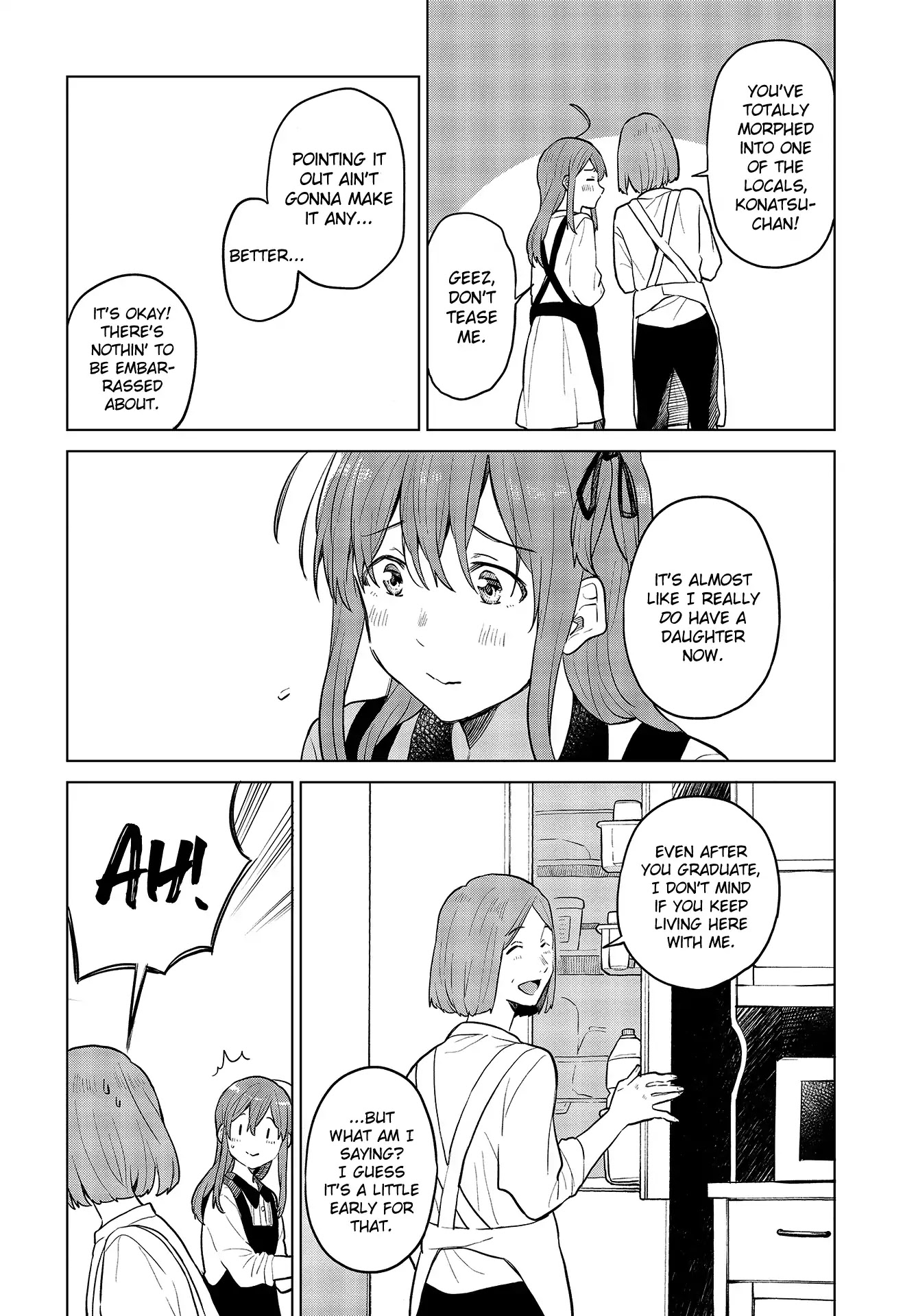 Nettaigyo wa Yuki ni Kogareru Chapter 21 page 4 - Chapter 21: Konatsu Amano Was Feeling Sad.