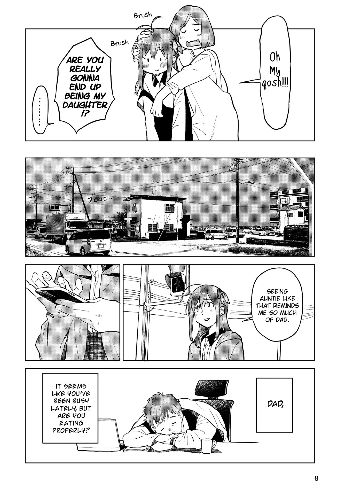 Nettaigyo wa Yuki ni Kogareru Chapter 21 page 6 - Chapter 21: Konatsu Amano Was Feeling Sad.