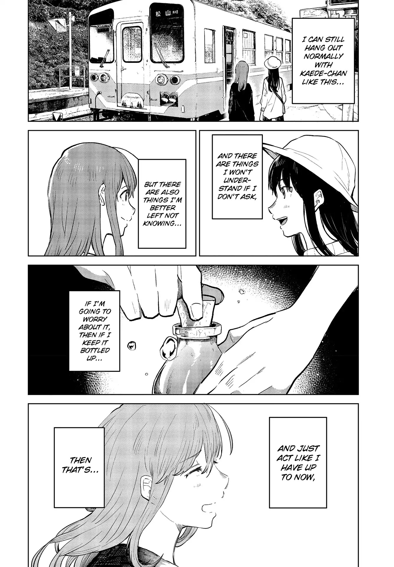 Nettaigyo wa Yuki ni Kogareru Chapter 22 page 11 - Chapter 22: Konatsu Amano Can't Breathe.