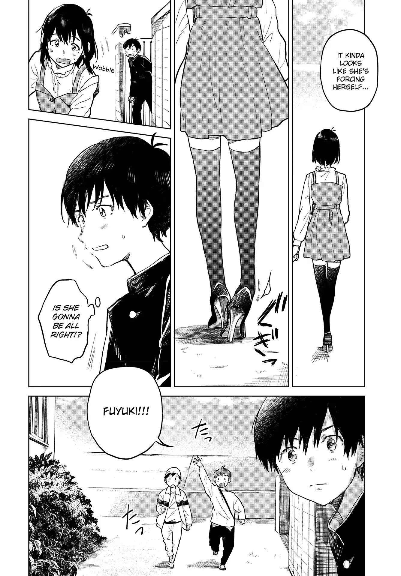Nettaigyo wa Yuki ni Kogareru Chapter 22 page 15 - Chapter 22: Konatsu Amano Can't Breathe.