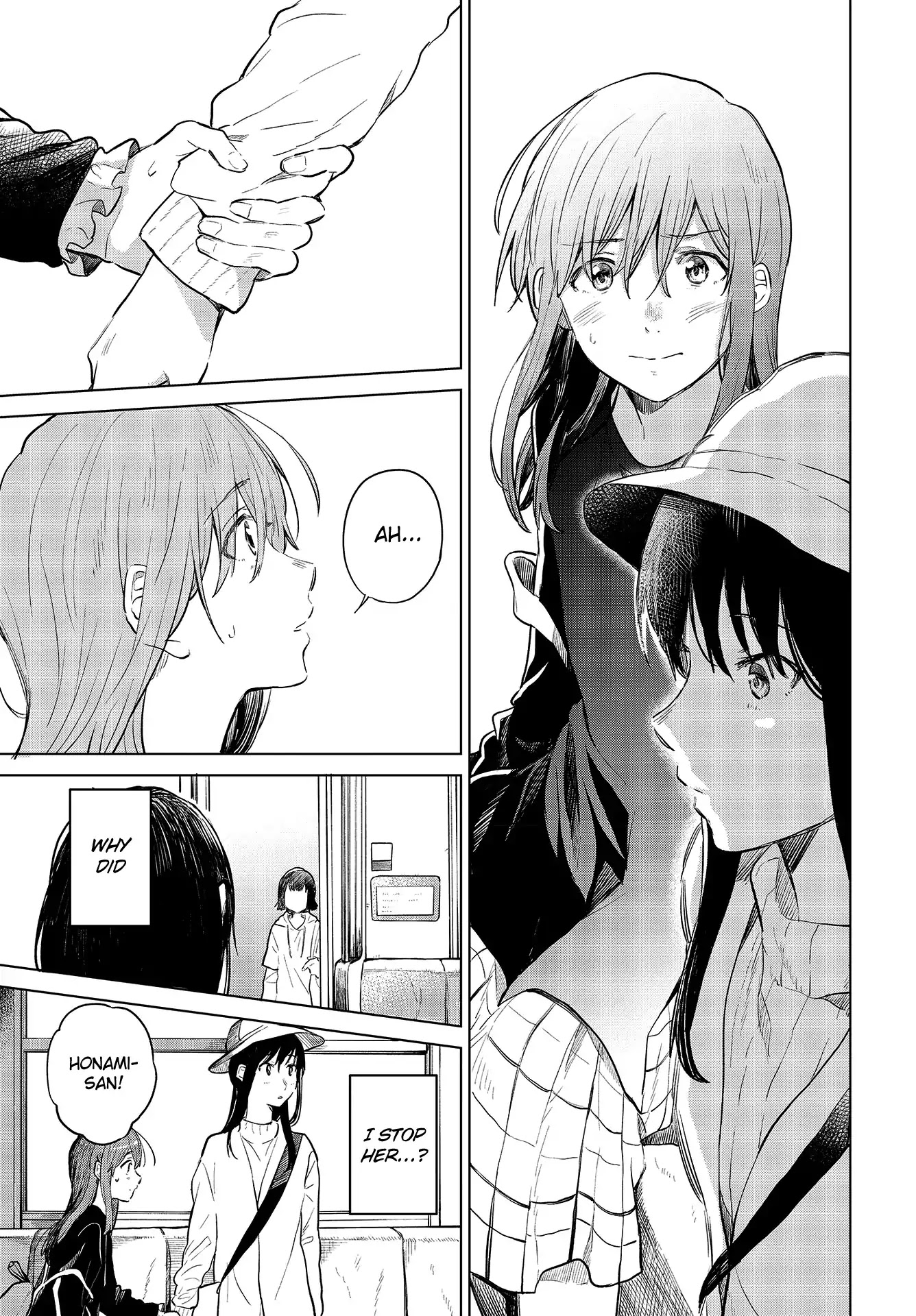 Nettaigyo wa Yuki ni Kogareru Chapter 22 page 20 - Chapter 22: Konatsu Amano Can't Breathe.