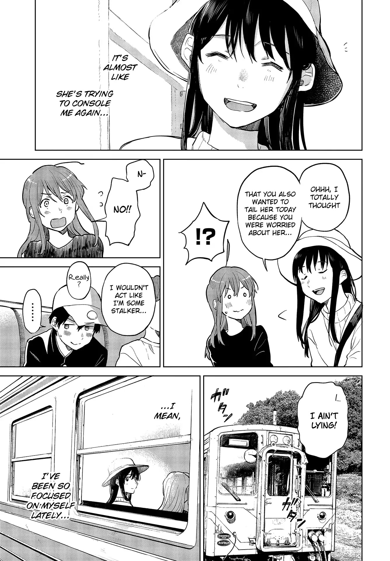 Nettaigyo wa Yuki ni Kogareru Chapter 22 page 22 - Chapter 22: Konatsu Amano Can't Breathe.