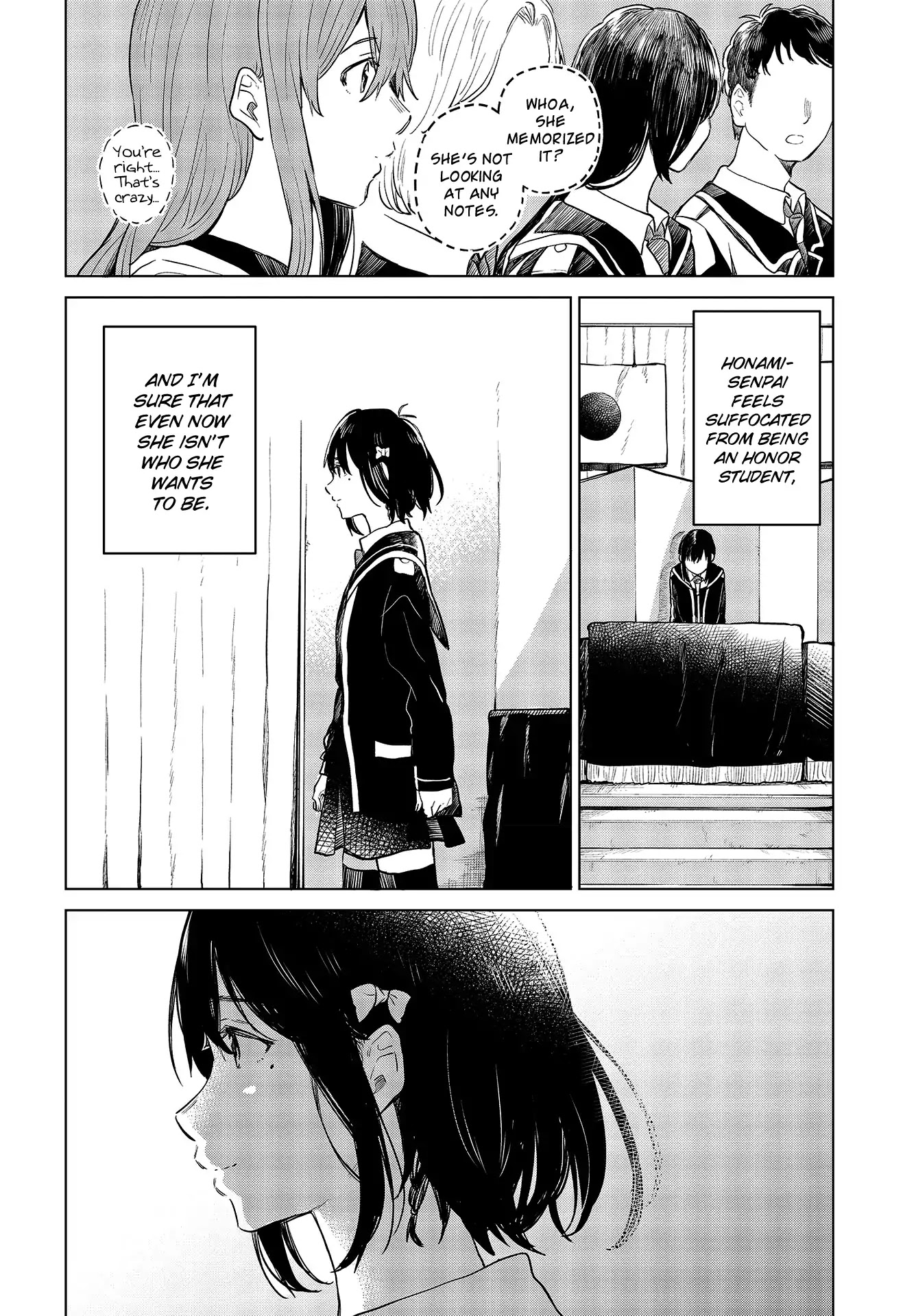 Nettaigyo wa Yuki ni Kogareru Chapter 22 page 3 - Chapter 22: Konatsu Amano Can't Breathe.