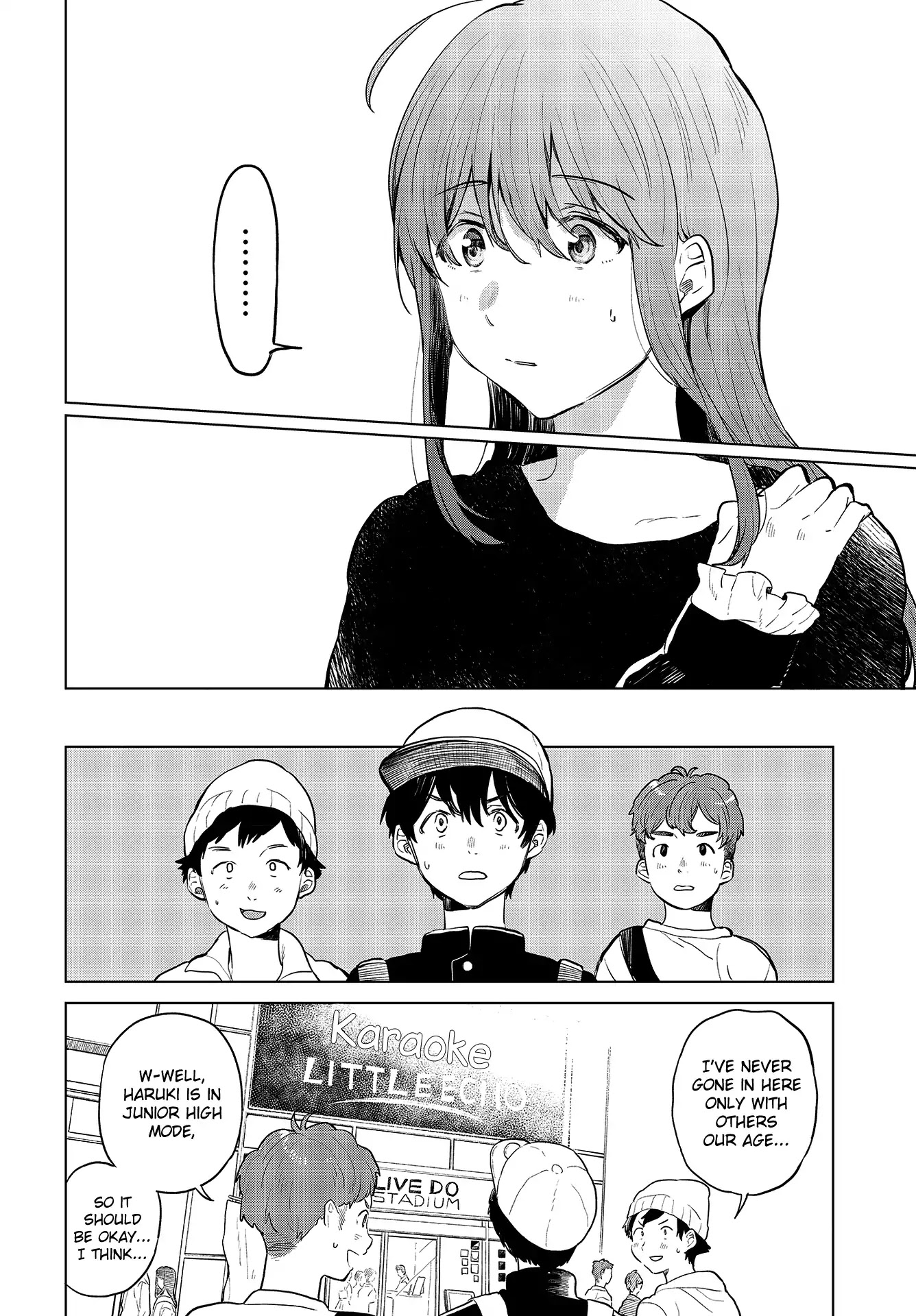 Nettaigyo wa Yuki ni Kogareru Chapter 22 page 41 - Chapter 22: Konatsu Amano Can't Breathe.