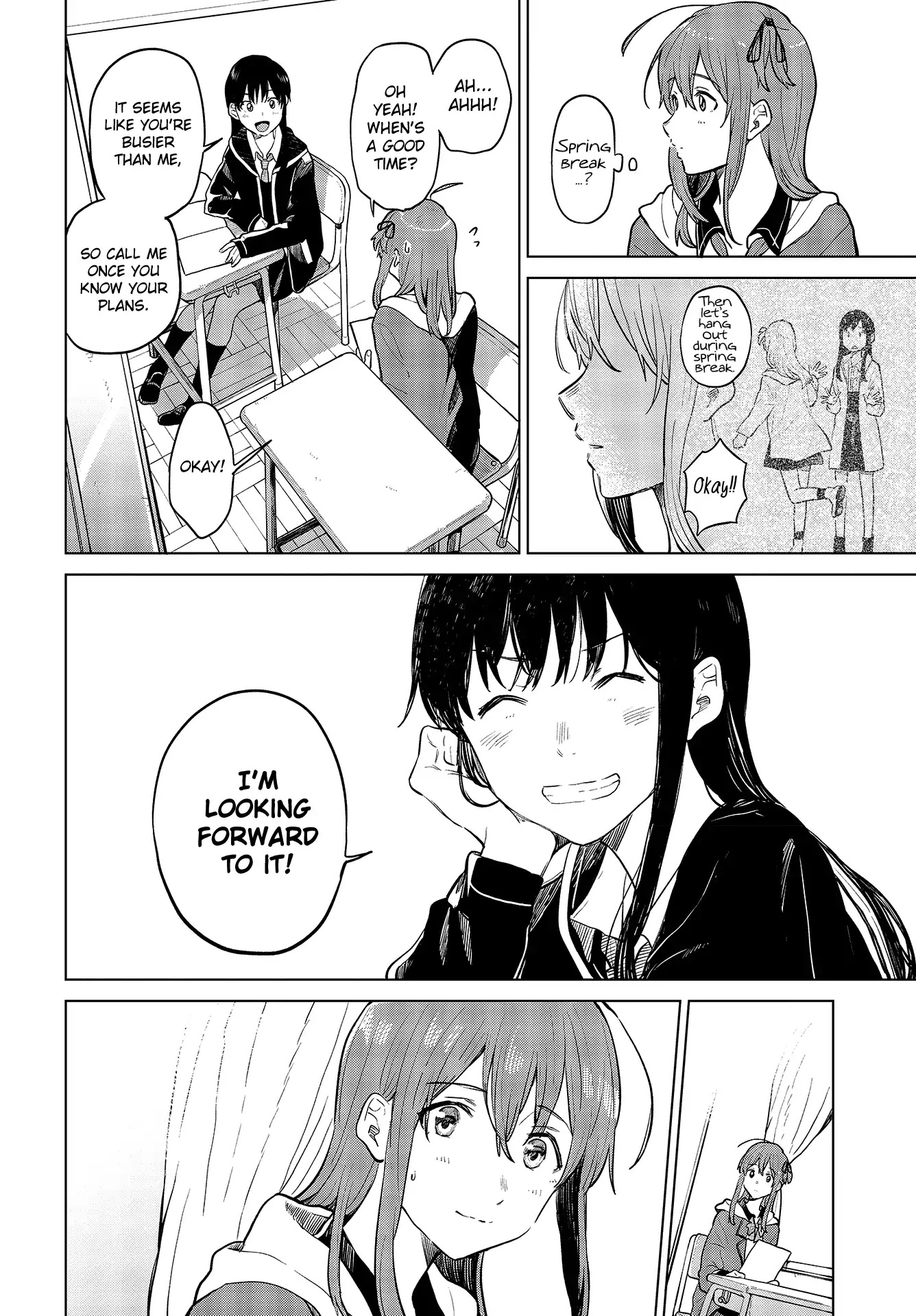 Nettaigyo wa Yuki ni Kogareru Chapter 22 page 9 - Chapter 22: Konatsu Amano Can't Breathe.