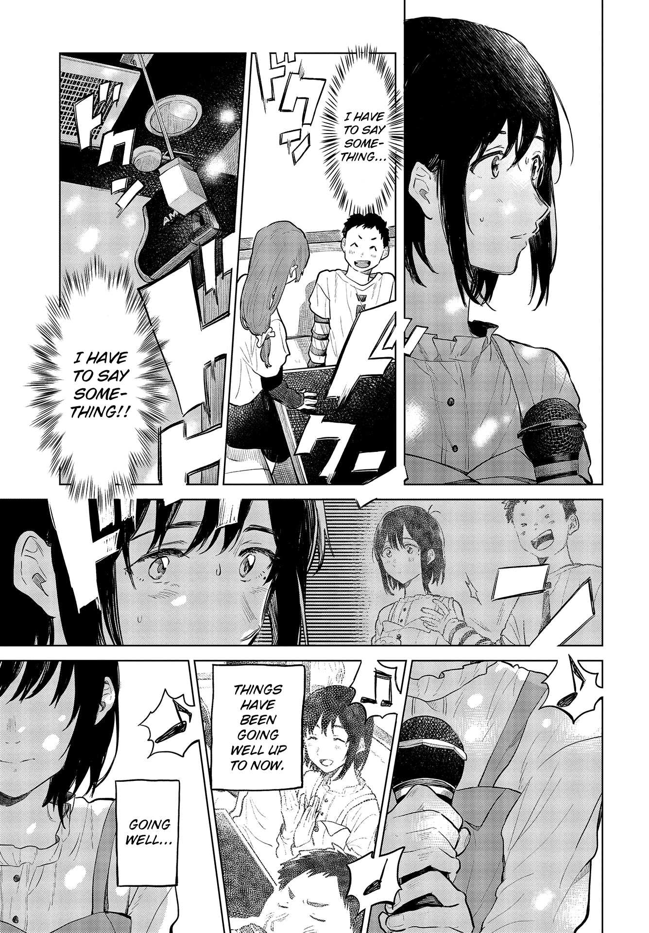 Nettaigyo wa Yuki ni Kogareru Chapter 23 page 16 - Chapter 23: Konatsu Amano Can't Come Out With It.