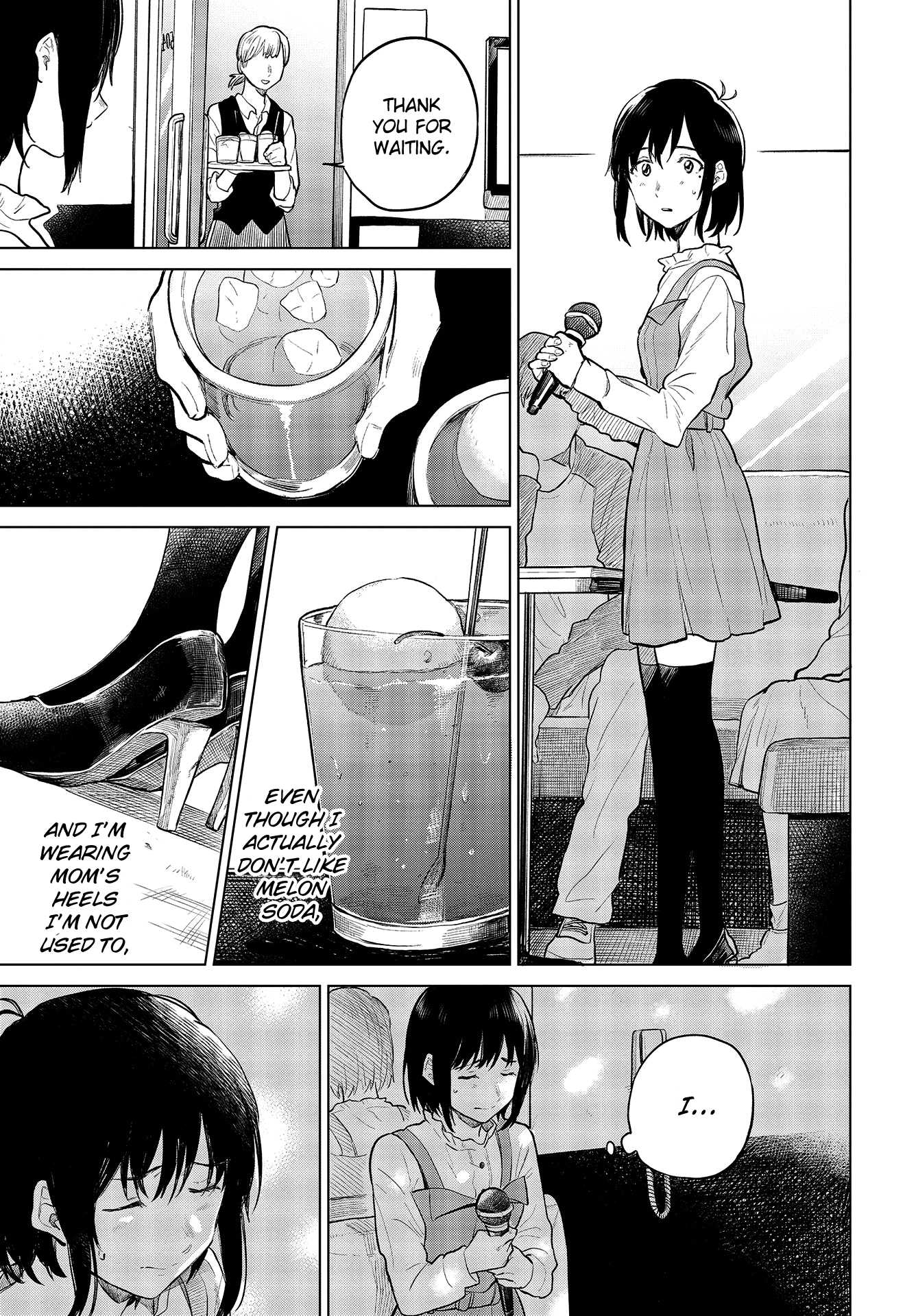 Nettaigyo wa Yuki ni Kogareru Chapter 23 page 18 - Chapter 23: Konatsu Amano Can't Come Out With It.