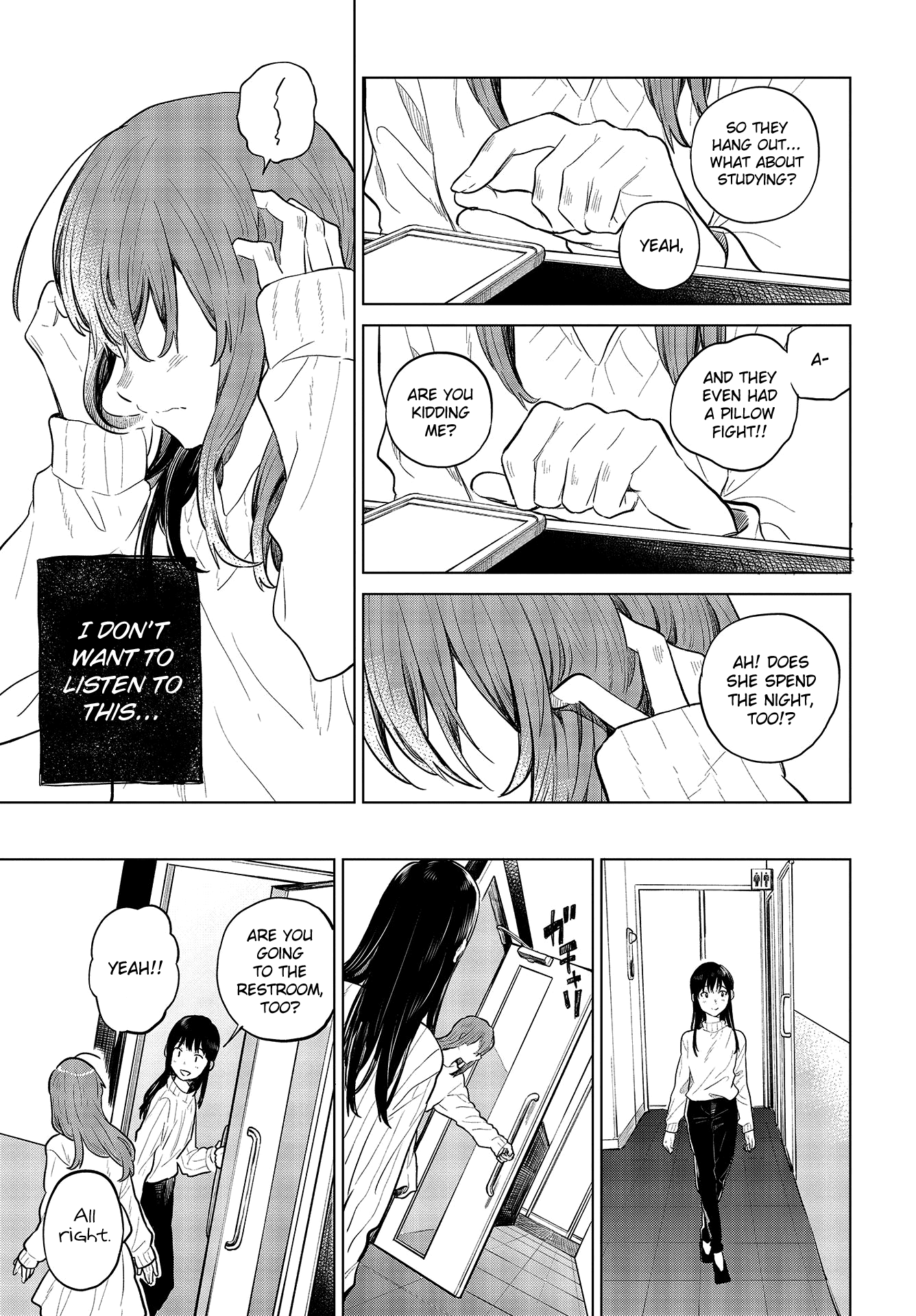 Nettaigyo wa Yuki ni Kogareru Chapter 23 page 24 - Chapter 23: Konatsu Amano Can't Come Out With It.