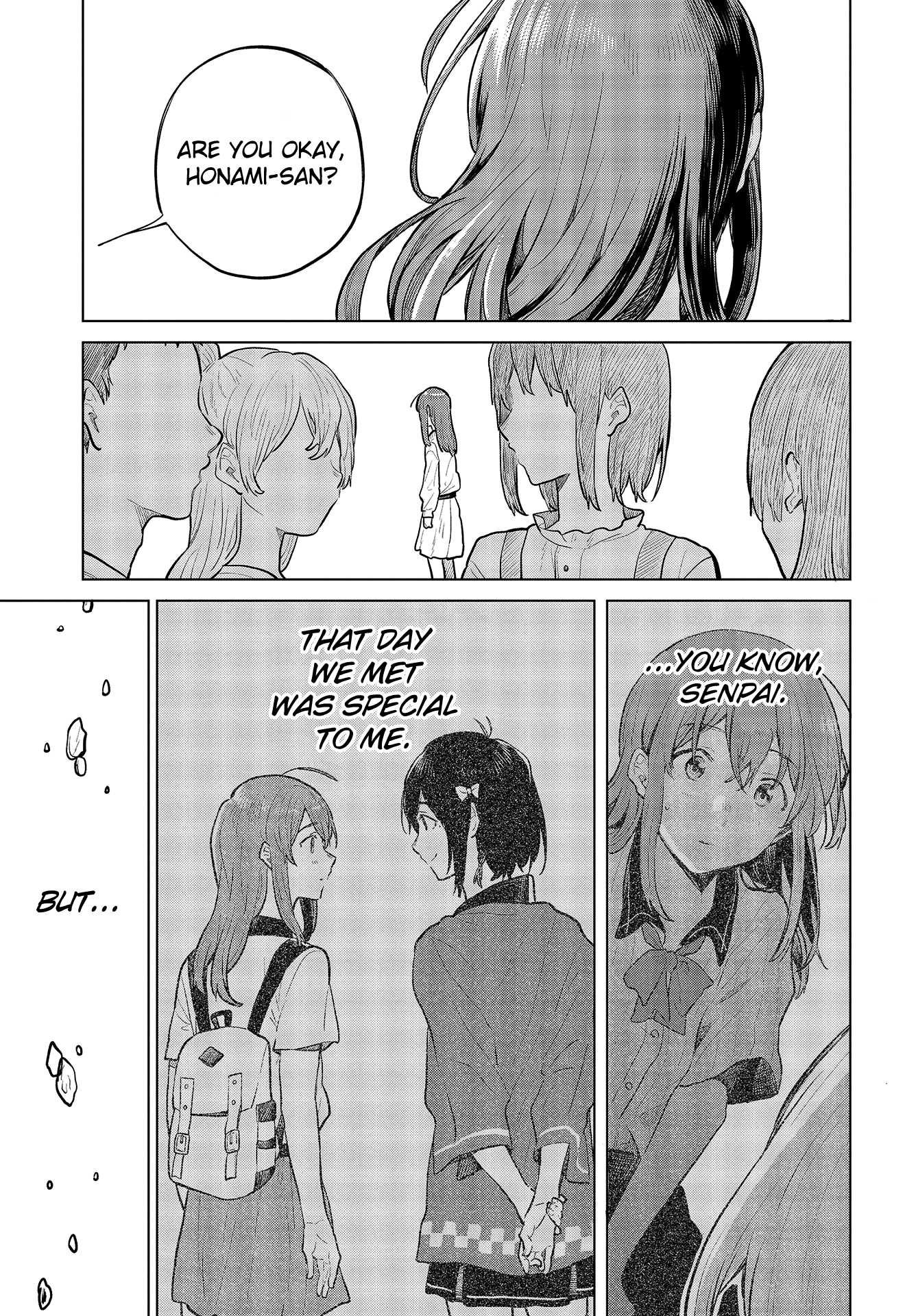 Nettaigyo wa Yuki ni Kogareru Chapter 23 page 33 - Chapter 23: Konatsu Amano Can't Come Out With It.