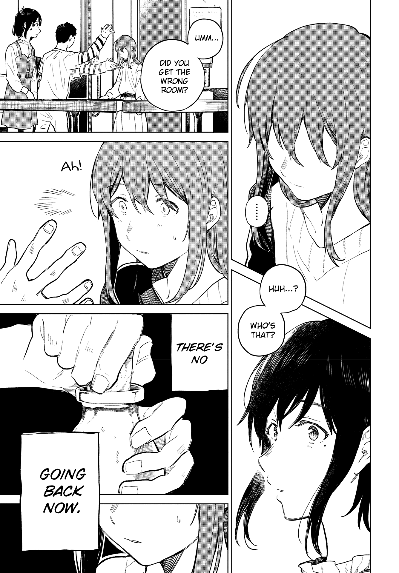 Nettaigyo wa Yuki ni Kogareru Chapter 23 page 35 - Chapter 23: Konatsu Amano Can't Come Out With It.
