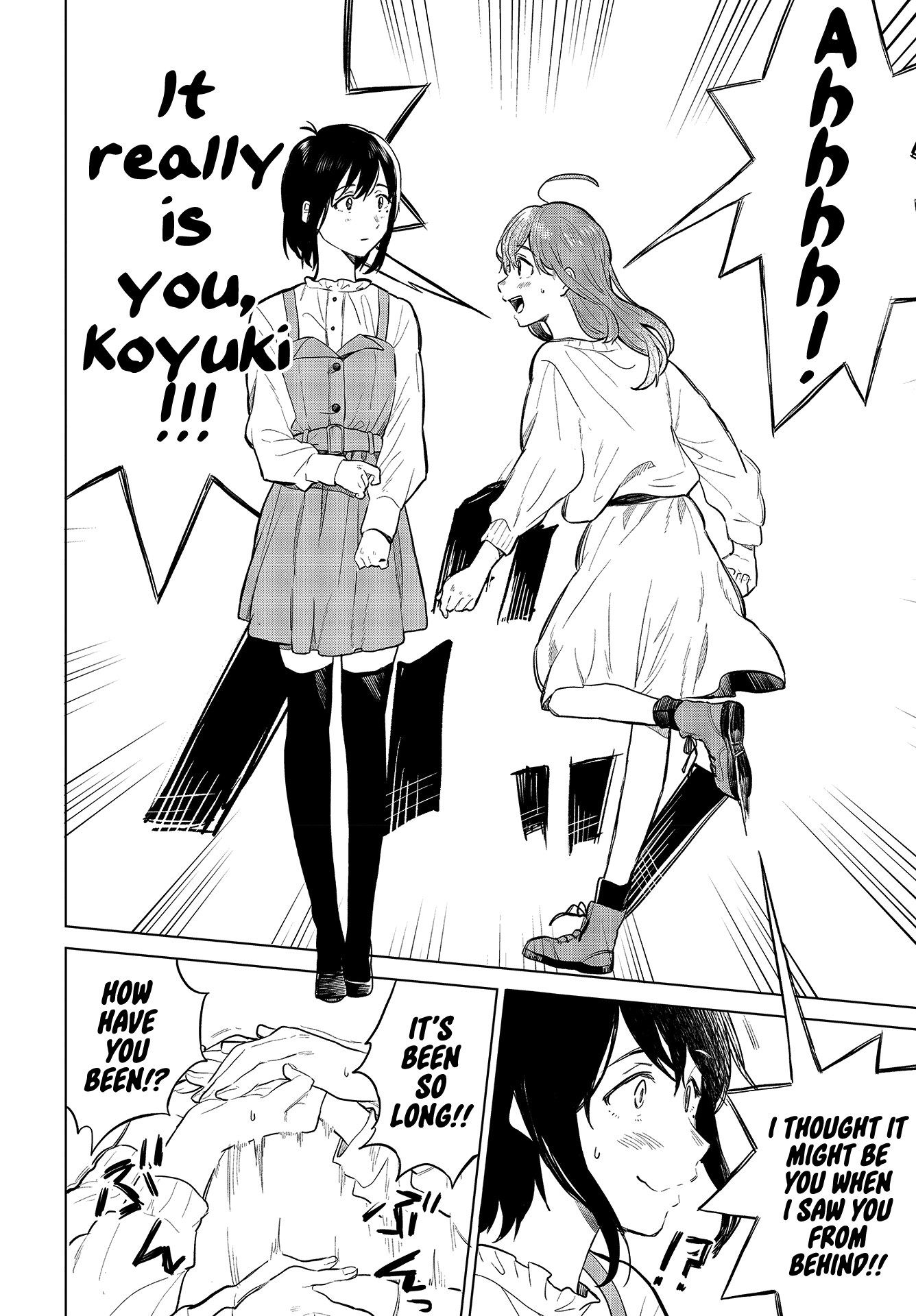 Nettaigyo wa Yuki ni Kogareru Chapter 23 page 36 - Chapter 23: Konatsu Amano Can't Come Out With It.