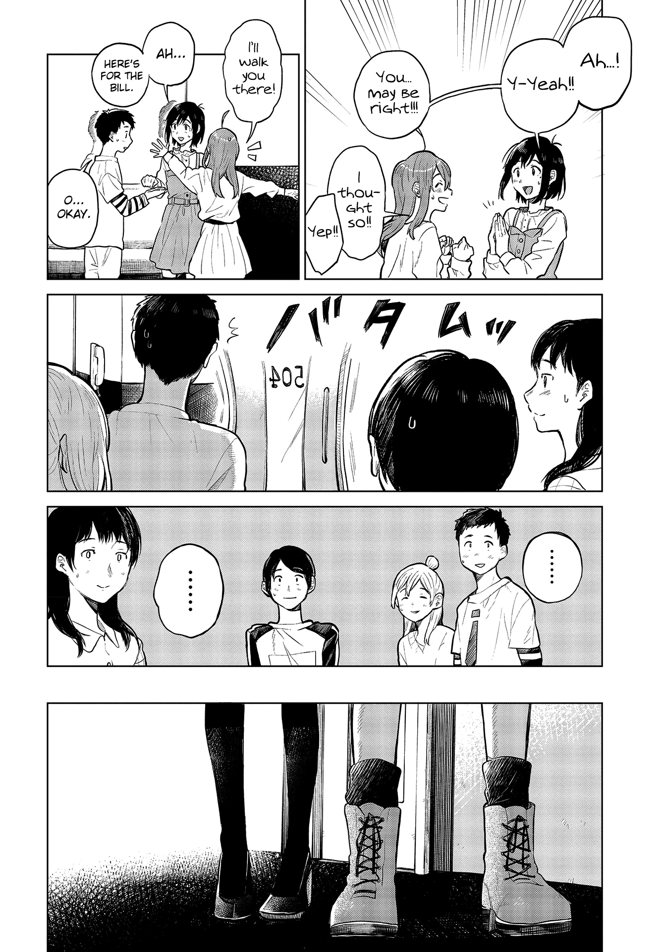Nettaigyo wa Yuki ni Kogareru Chapter 23 page 38 - Chapter 23: Konatsu Amano Can't Come Out With It.