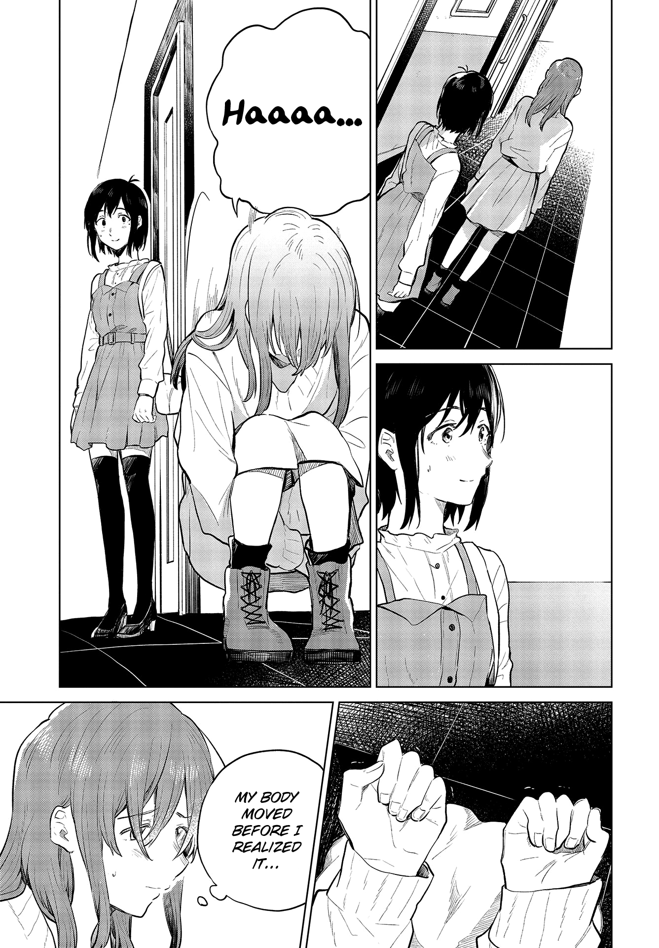 Nettaigyo wa Yuki ni Kogareru Chapter 23 page 39 - Chapter 23: Konatsu Amano Can't Come Out With It.