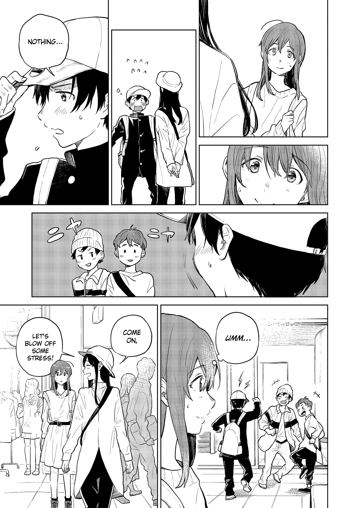 Nettaigyo wa Yuki ni Kogareru Chapter 23 page 4 - Chapter 23: Konatsu Amano Can't Come Out With It.
