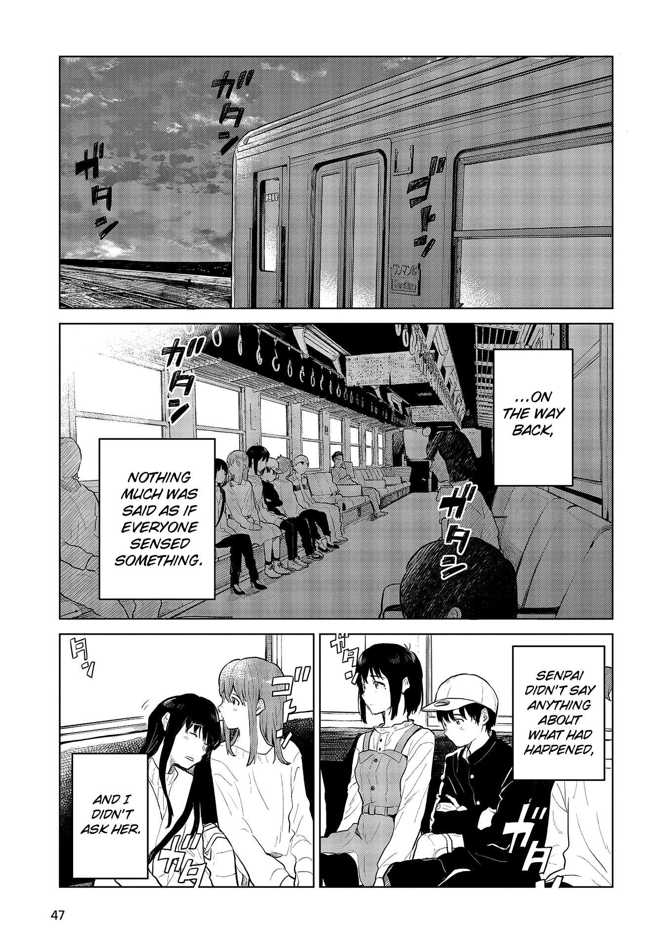 Nettaigyo wa Yuki ni Kogareru Chapter 23 page 43 - Chapter 23: Konatsu Amano Can't Come Out With It.