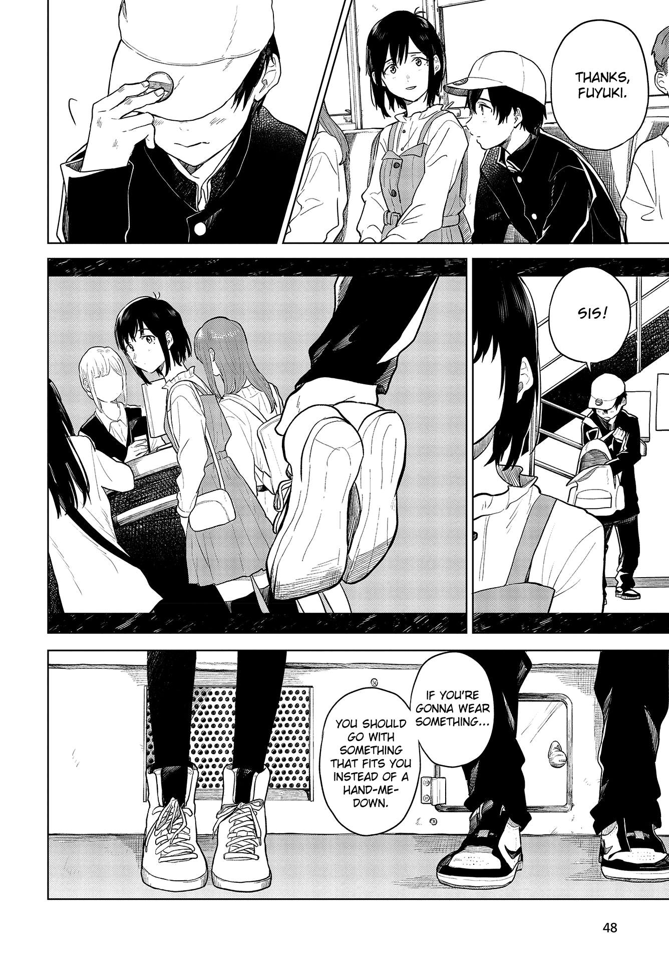 Nettaigyo wa Yuki ni Kogareru Chapter 23 page 44 - Chapter 23: Konatsu Amano Can't Come Out With It.