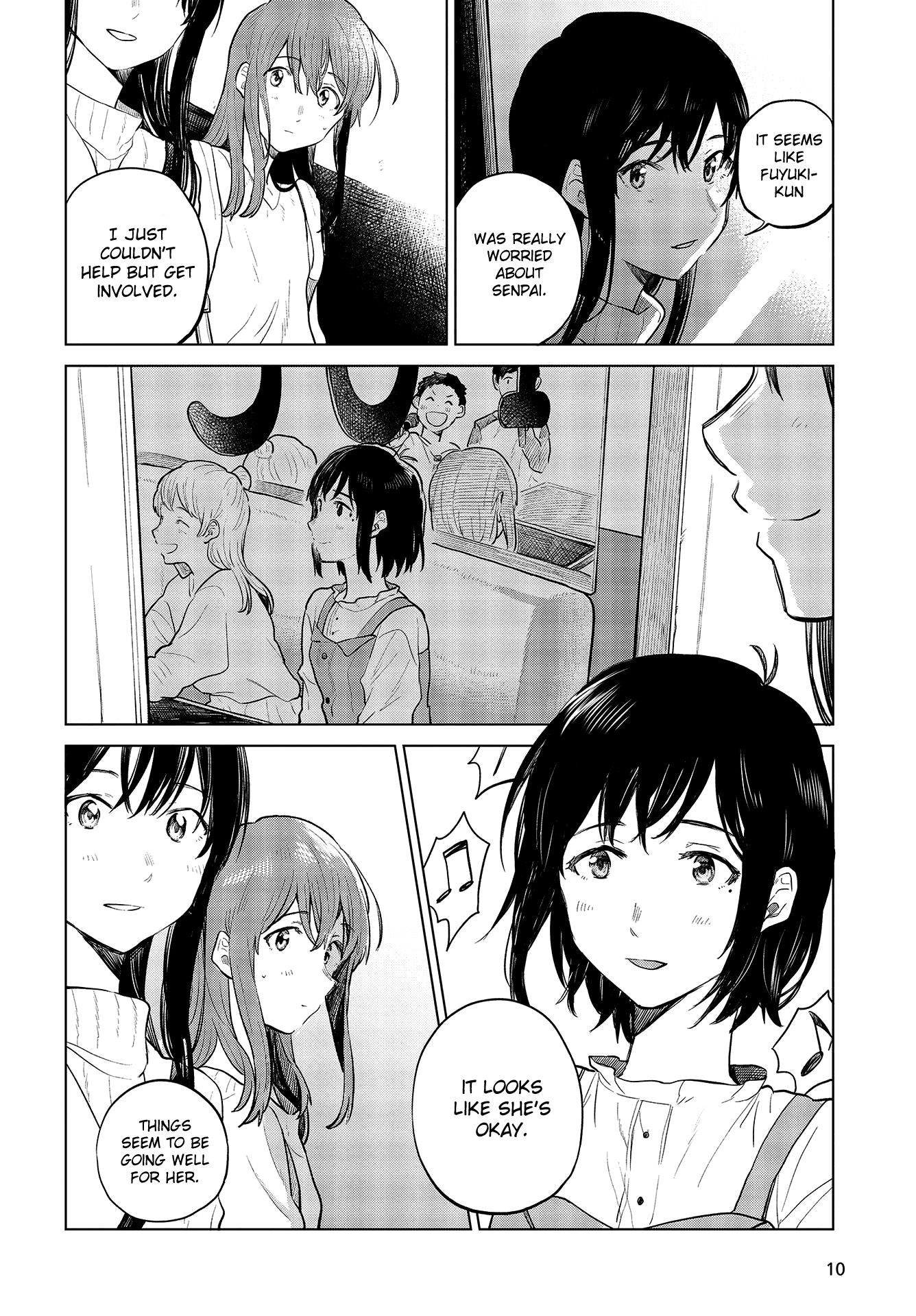 Nettaigyo wa Yuki ni Kogareru Chapter 23 page 7 - Chapter 23: Konatsu Amano Can't Come Out With It.