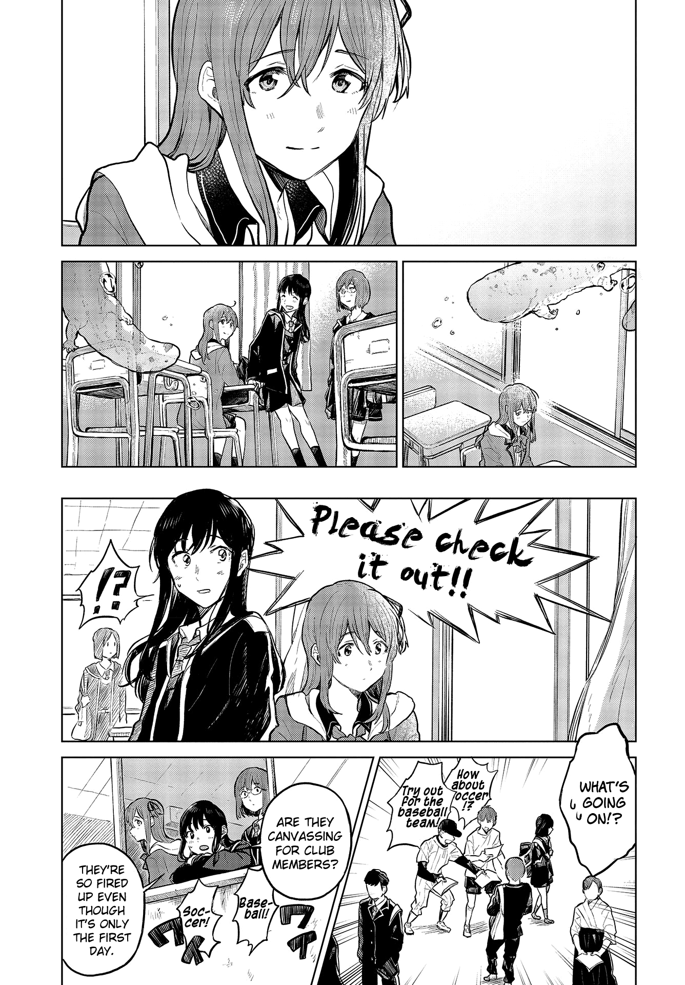Nettaigyo wa Yuki ni Kogareru Chapter 24 page 14 - Chapter 24: Konatsu Amano Can't Break Free.