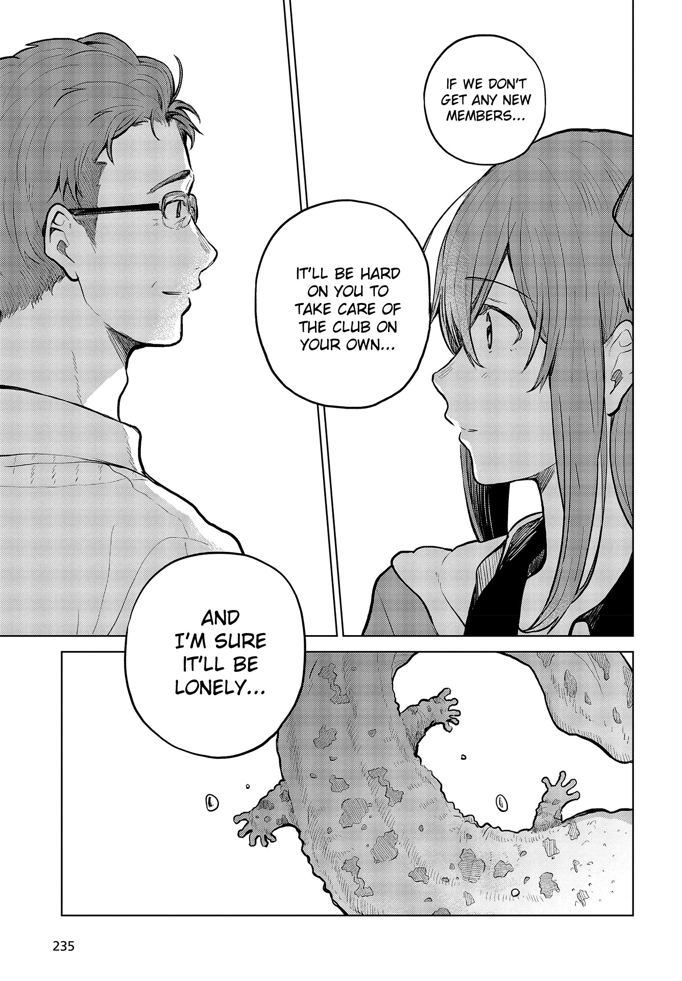Nettaigyo wa Yuki ni Kogareru Chapter 24 page 18 - Chapter 24: Konatsu Amano Can't Break Free.