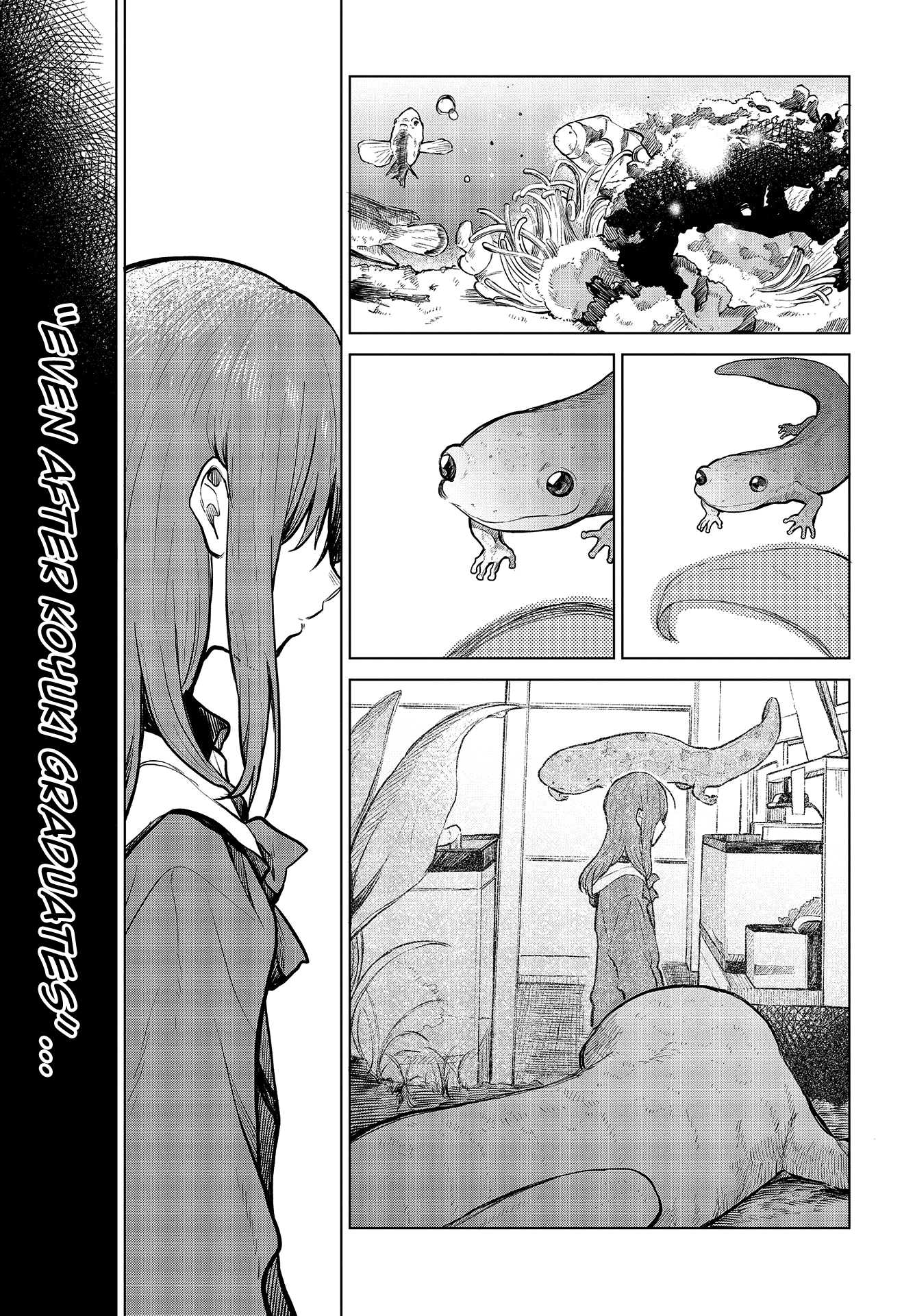 Nettaigyo wa Yuki ni Kogareru Chapter 24 page 22 - Chapter 24: Konatsu Amano Can't Break Free.