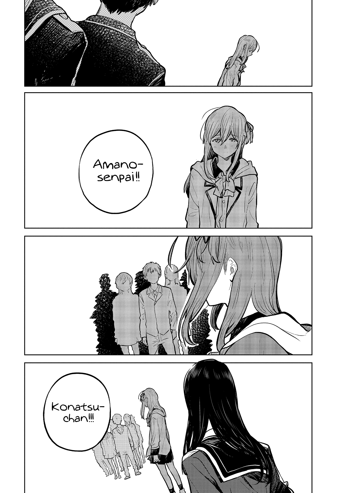 Nettaigyo wa Yuki ni Kogareru Chapter 24 page 23 - Chapter 24: Konatsu Amano Can't Break Free.