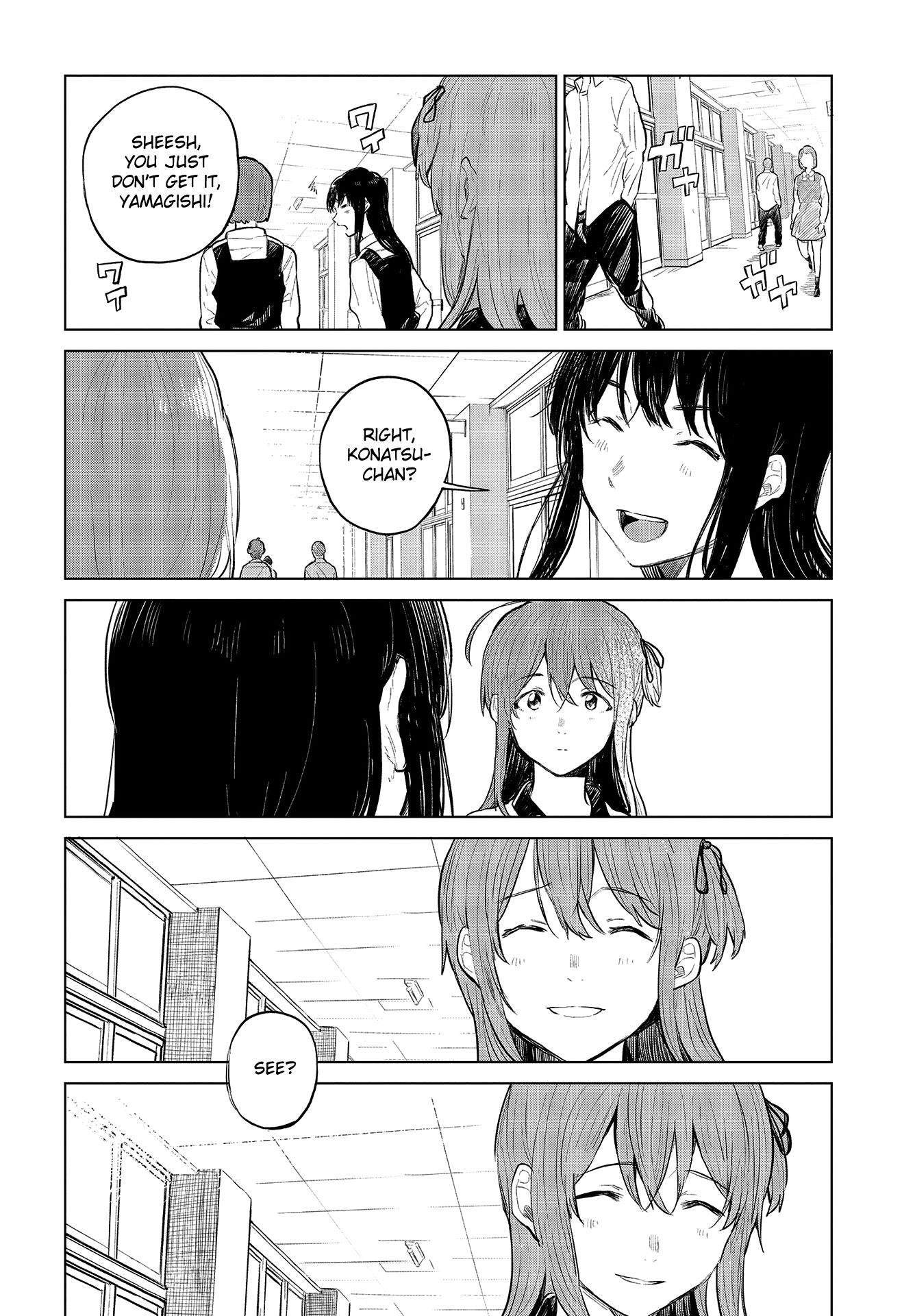 Nettaigyo wa Yuki ni Kogareru Chapter 26 page 3 - Chapter 26 - Konatsu Amano Won't Drown.