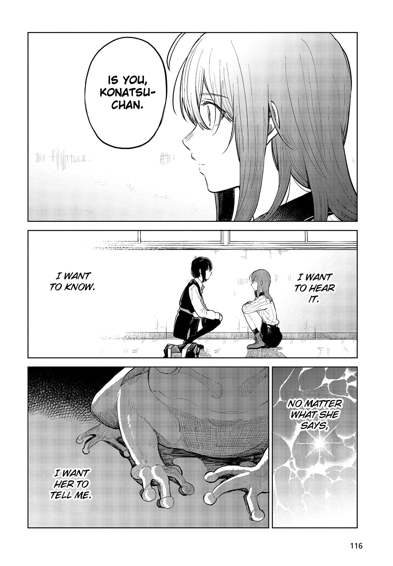 Nettaigyo wa Yuki ni Kogareru Chapter 26 page 32 - Chapter 26 - Konatsu Amano Won't Drown.