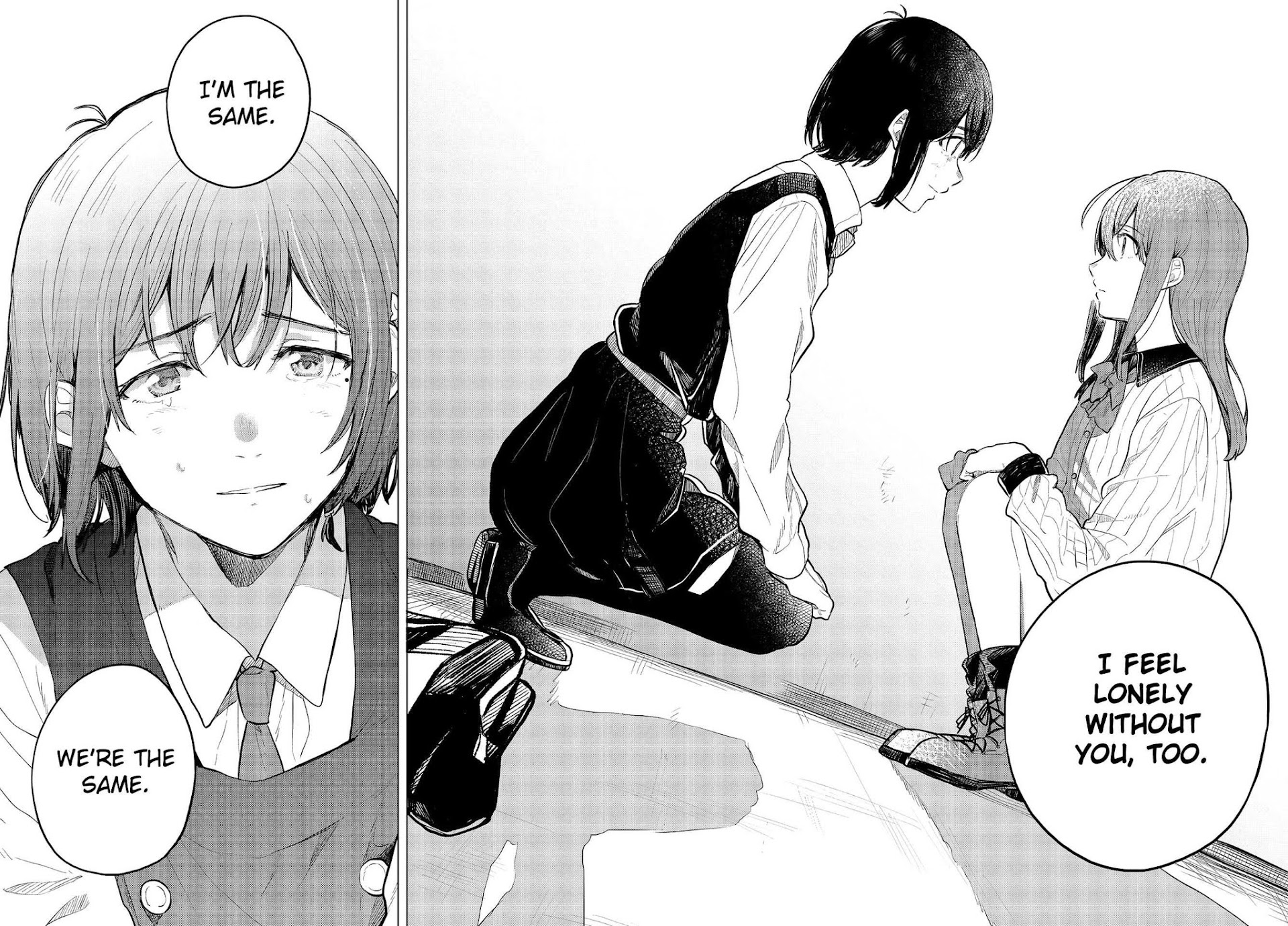 Nettaigyo wa Yuki ni Kogareru Chapter 26 page 44 - Chapter 26 - Konatsu Amano Won't Drown.