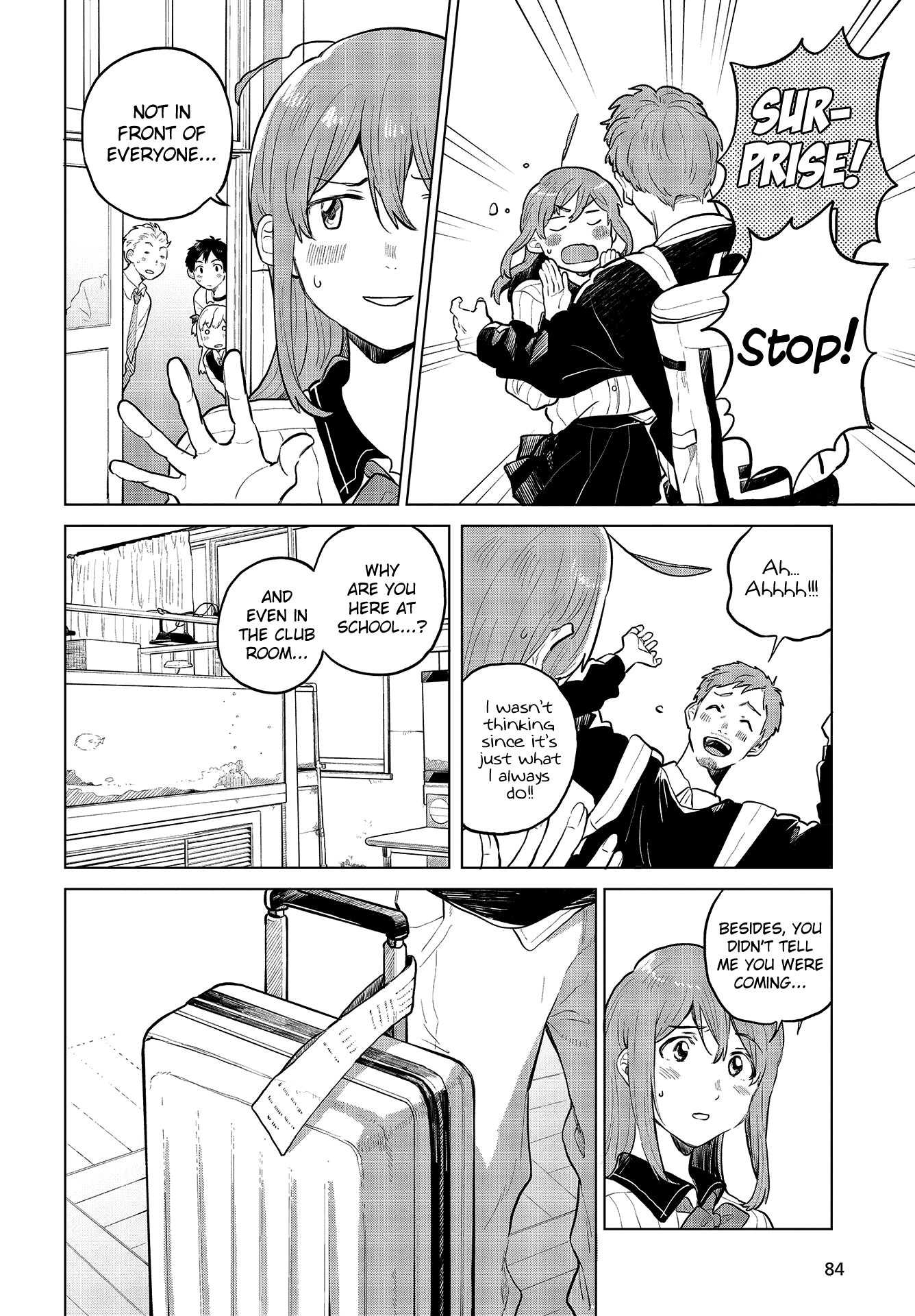 Nettaigyo wa Yuki ni Kogareru Chapter 27 page 14 - Chapter 27: Konatsu Amano Won't Stand Still (part 1)