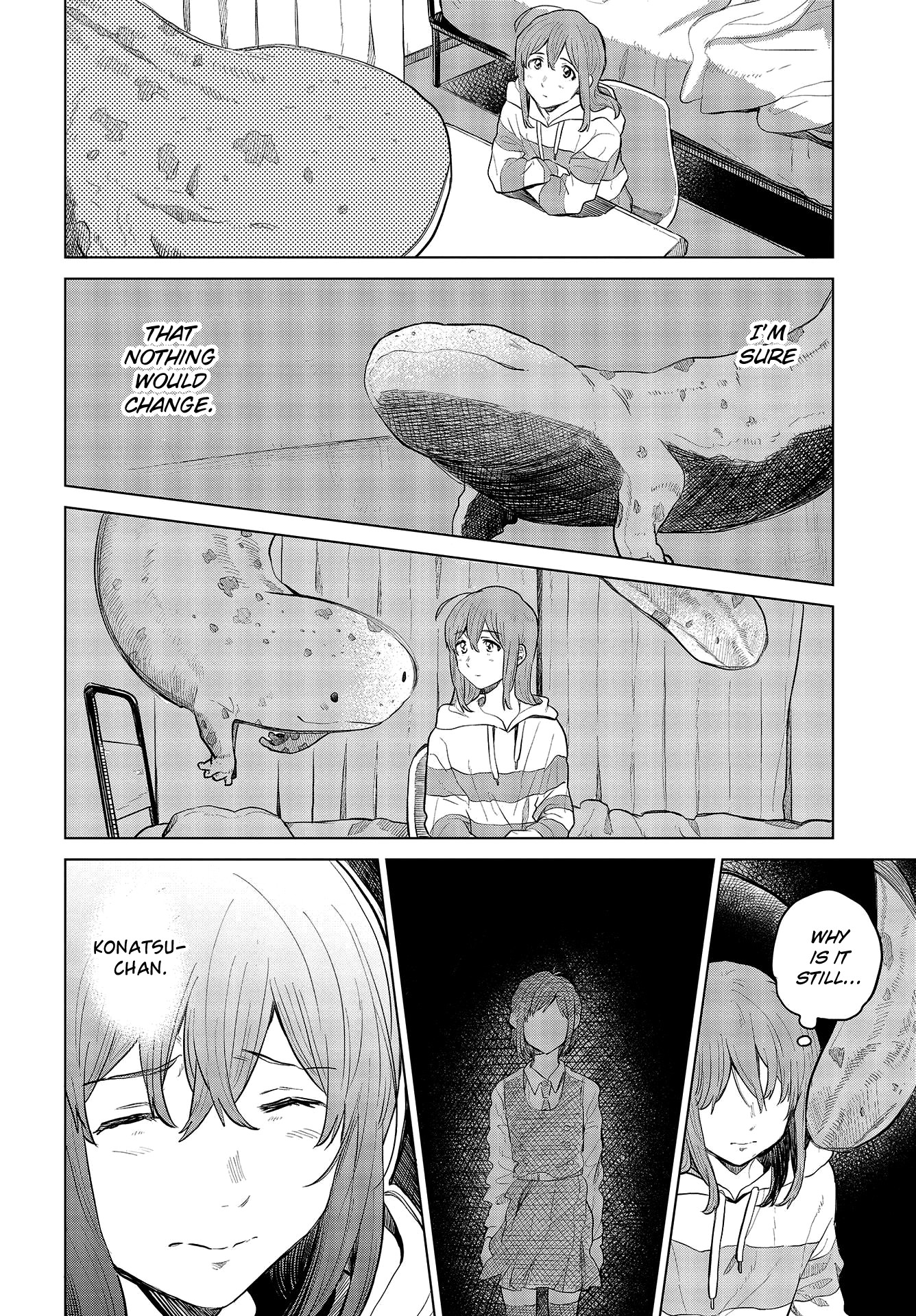 Nettaigyo wa Yuki ni Kogareru Chapter 27 page 32 - Chapter 27: Konatsu Amano Won't Stand Still (part 1)