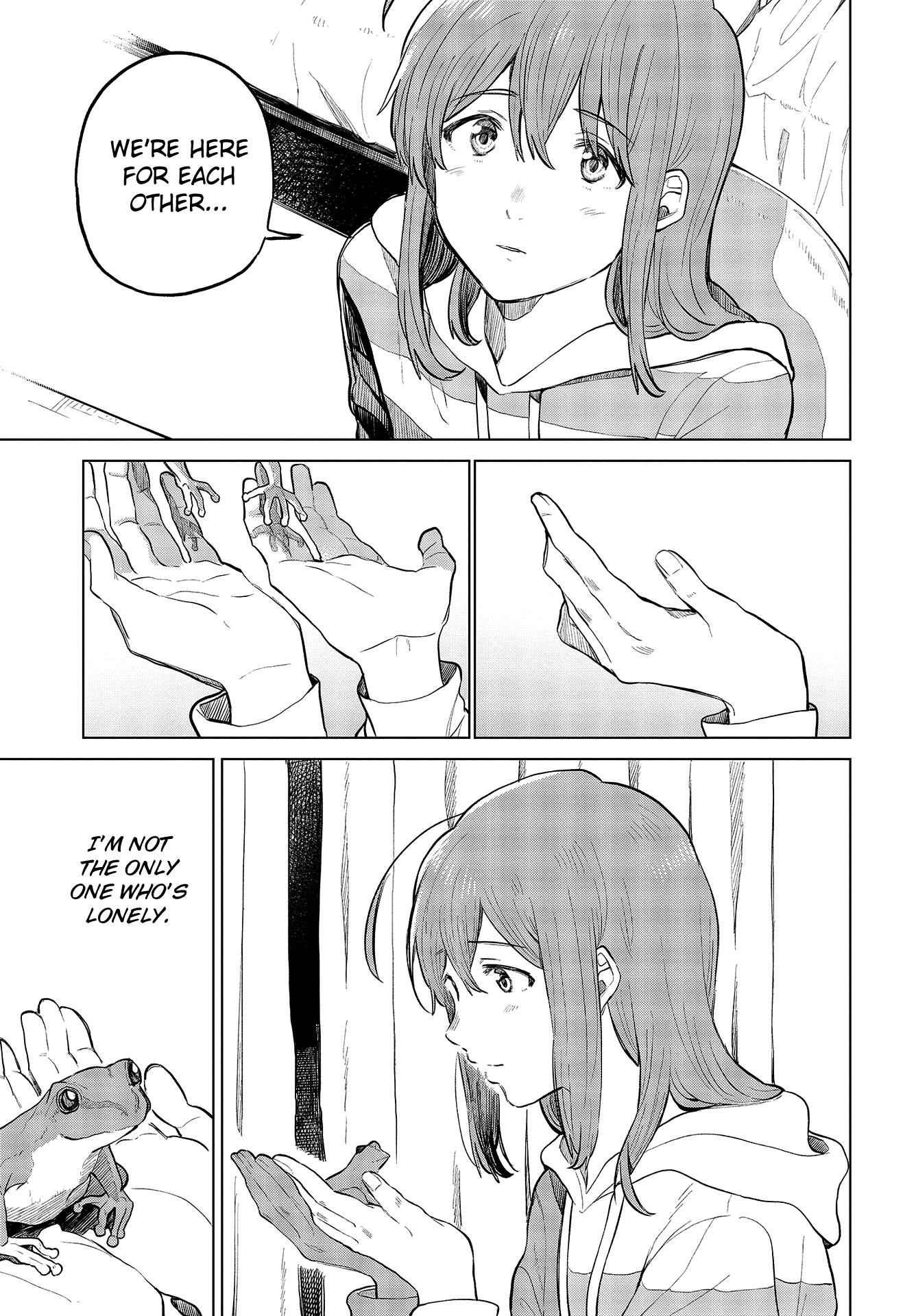 Nettaigyo wa Yuki ni Kogareru Chapter 27 page 35 - Chapter 27: Konatsu Amano Won't Stand Still (part 1)