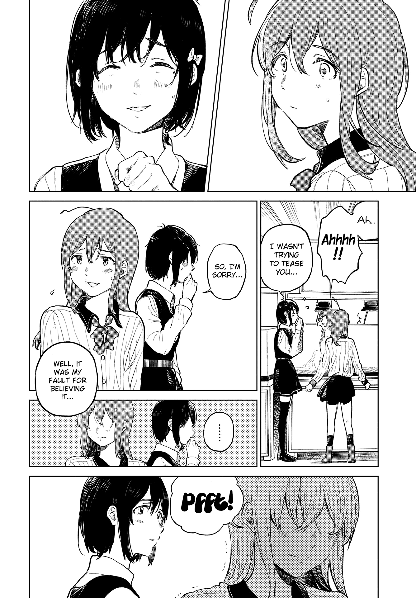 Nettaigyo wa Yuki ni Kogareru Chapter 27 page 4 - Chapter 27: Konatsu Amano Won't Stand Still (part 1)