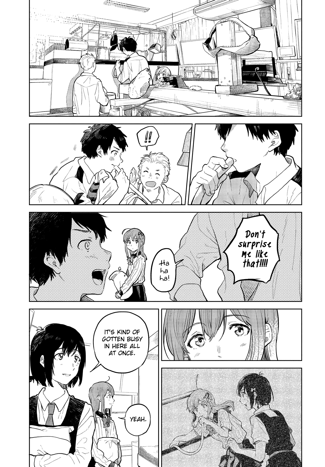 Nettaigyo wa Yuki ni Kogareru Chapter 27 page 9 - Chapter 27: Konatsu Amano Won't Stand Still (part 1)