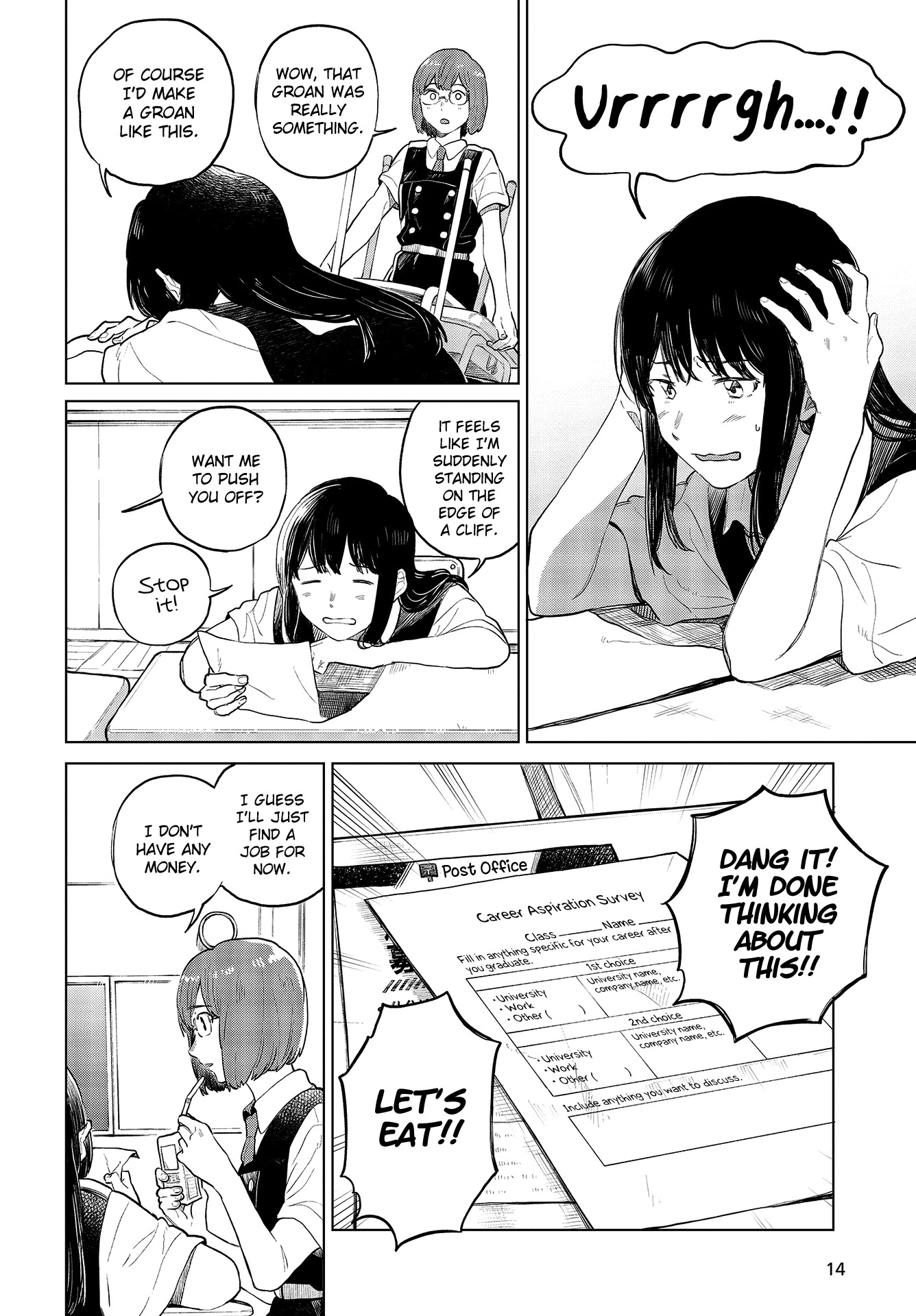 Nettaigyo wa Yuki ni Kogareru Chapter 28 page 11 - Chapter 28: Konatsu Amano Won't Be Deterred (part 1)