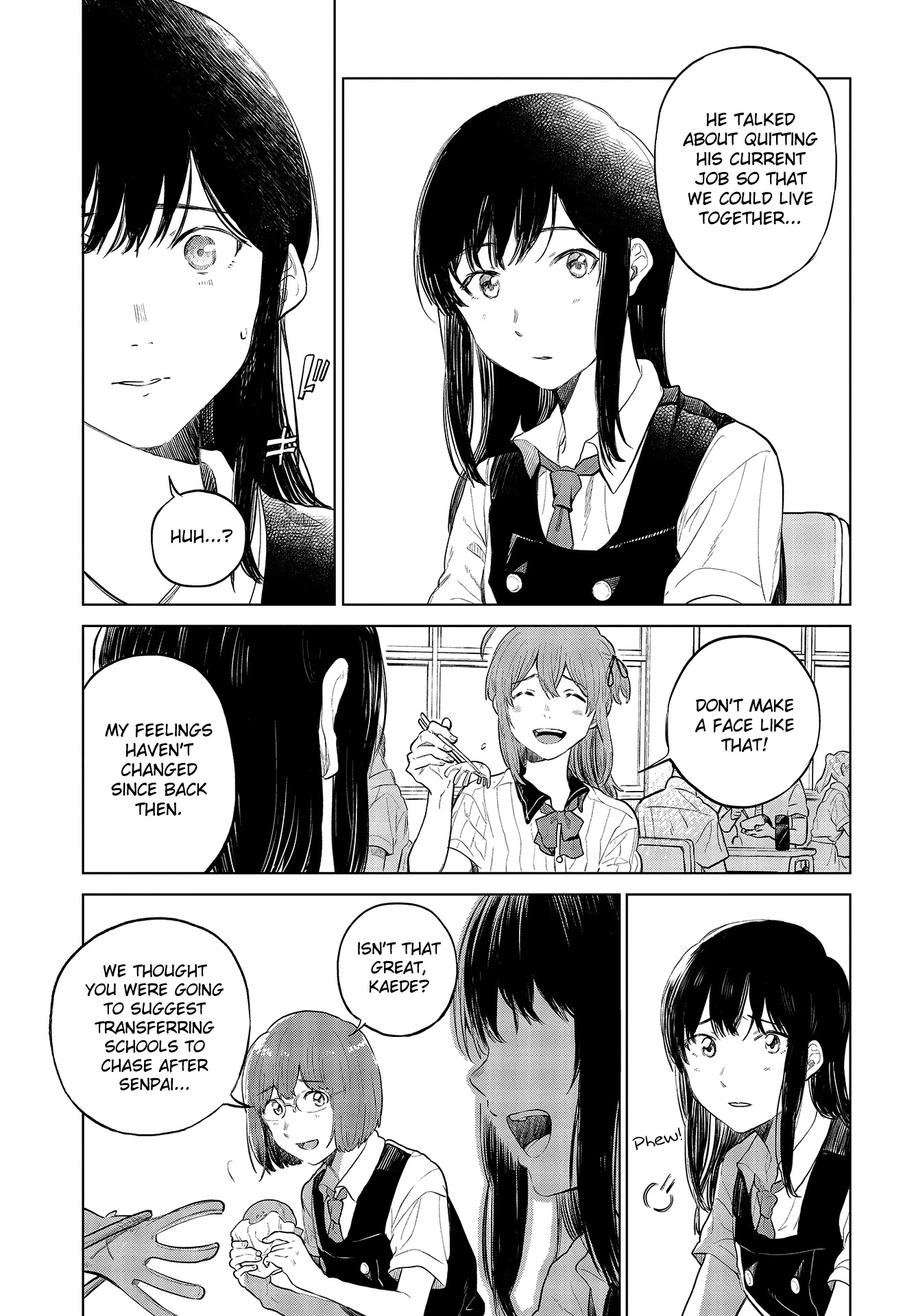 Nettaigyo wa Yuki ni Kogareru Chapter 28 page 14 - Chapter 28: Konatsu Amano Won't Be Deterred (part 1)