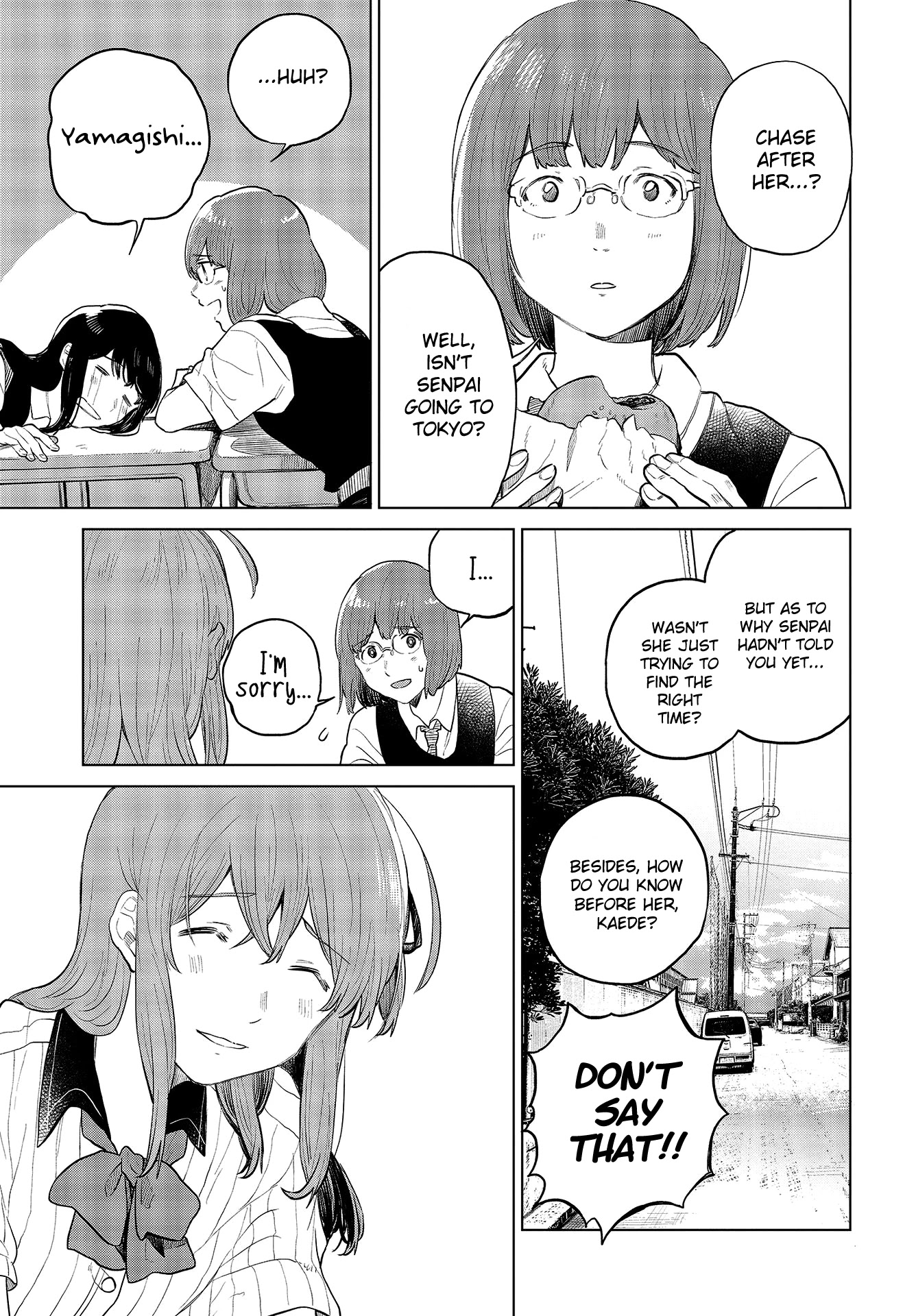 Nettaigyo wa Yuki ni Kogareru Chapter 28 page 16 - Chapter 28: Konatsu Amano Won't Be Deterred (part 1)