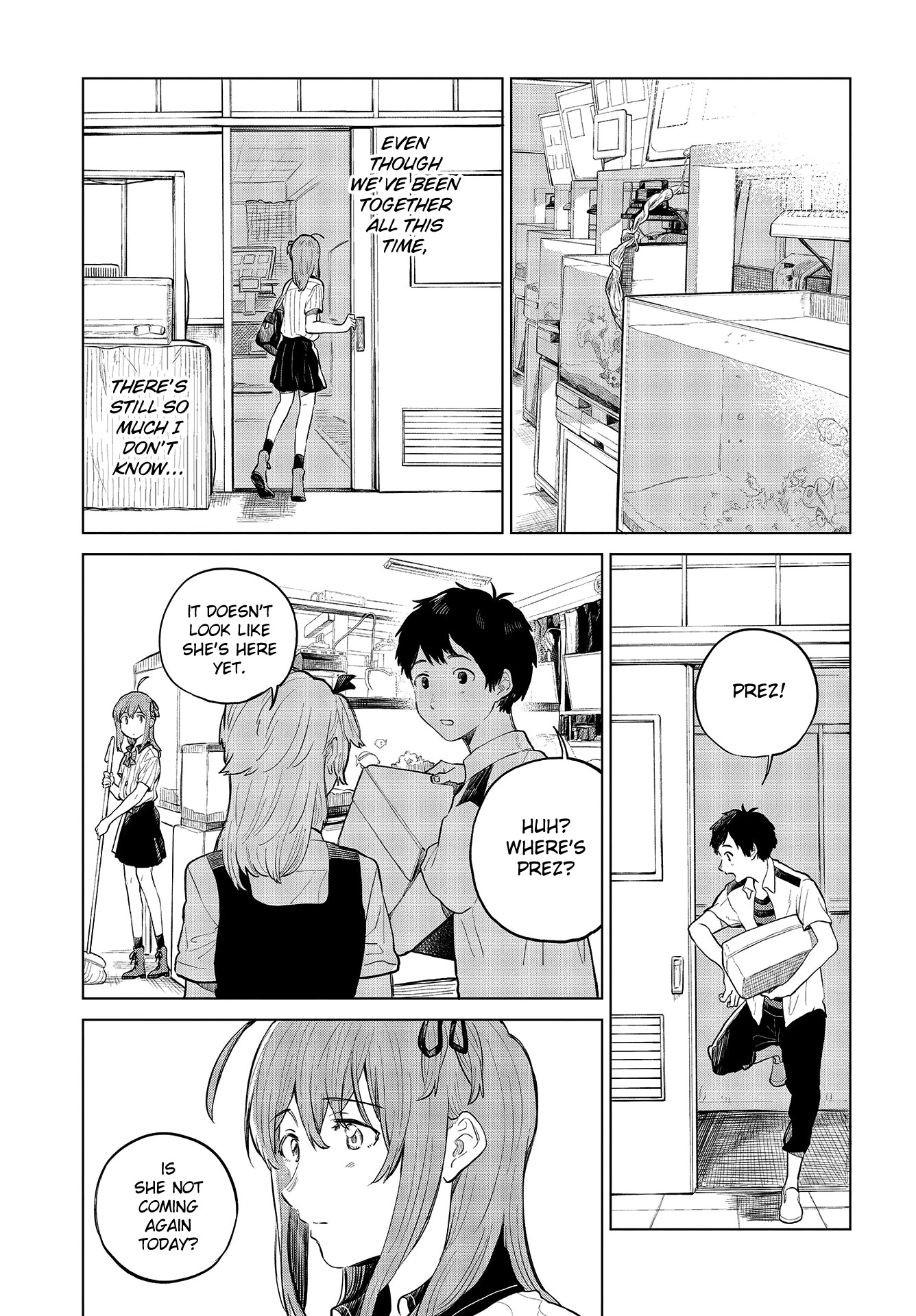 Nettaigyo wa Yuki ni Kogareru Chapter 28 page 18 - Chapter 28: Konatsu Amano Won't Be Deterred (part 1)