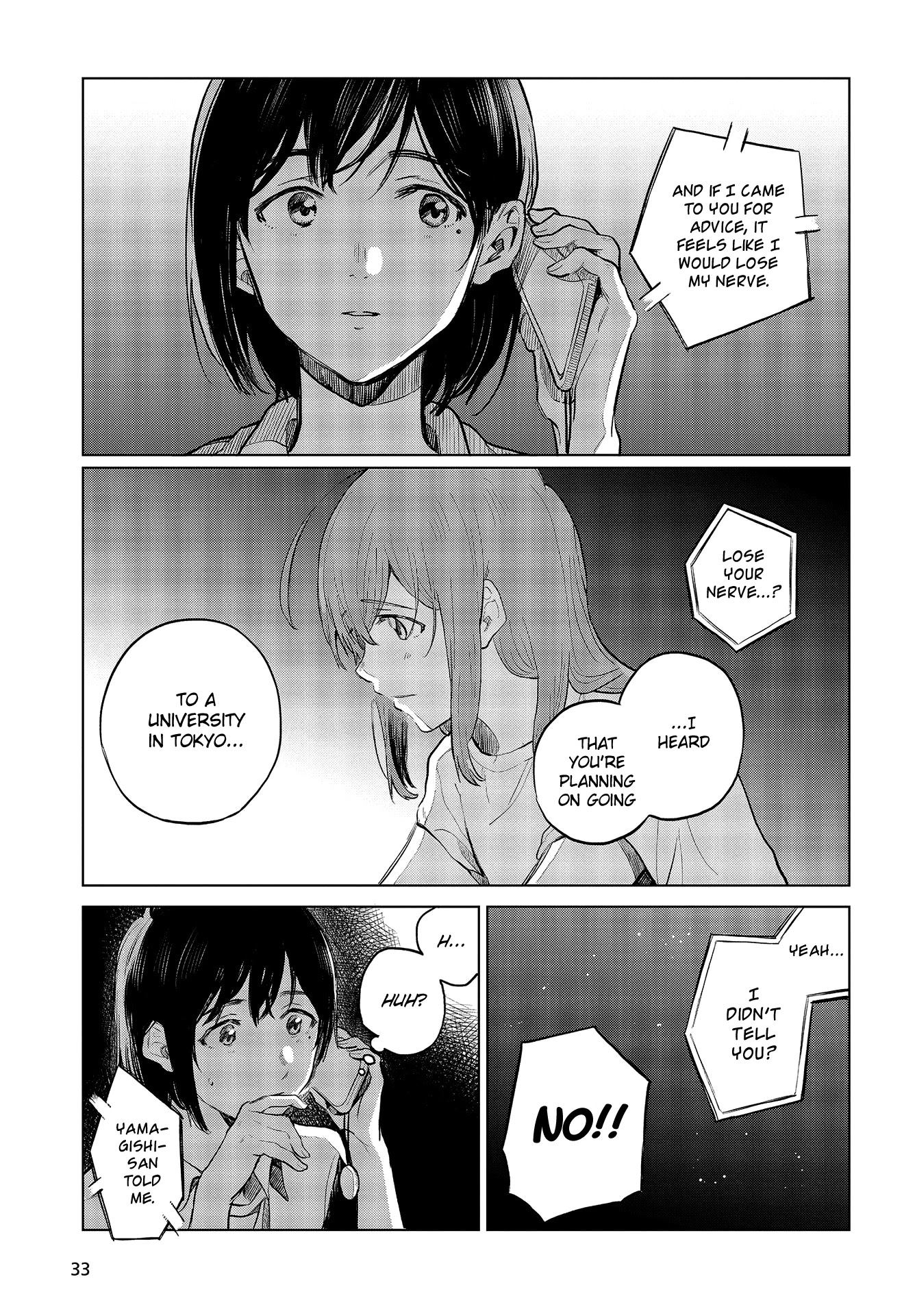 Nettaigyo wa Yuki ni Kogareru Chapter 28 page 30 - Chapter 28: Konatsu Amano Won't Be Deterred (part 1)