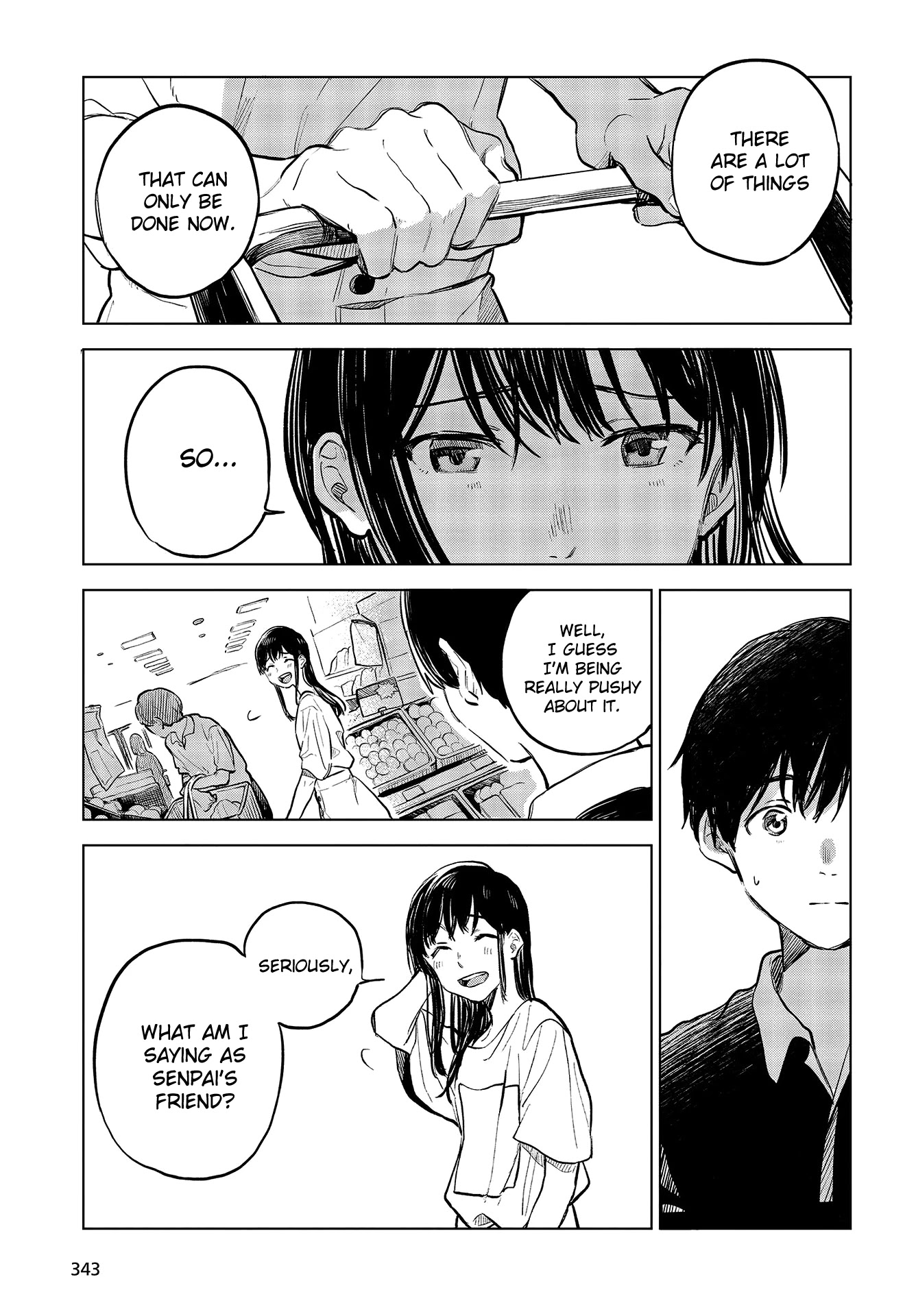 Nettaigyo wa Yuki ni Kogareru Chapter 29.5 page 17 - Chapter 29.5: Kaede Hirose Won't Give Up (part 2)