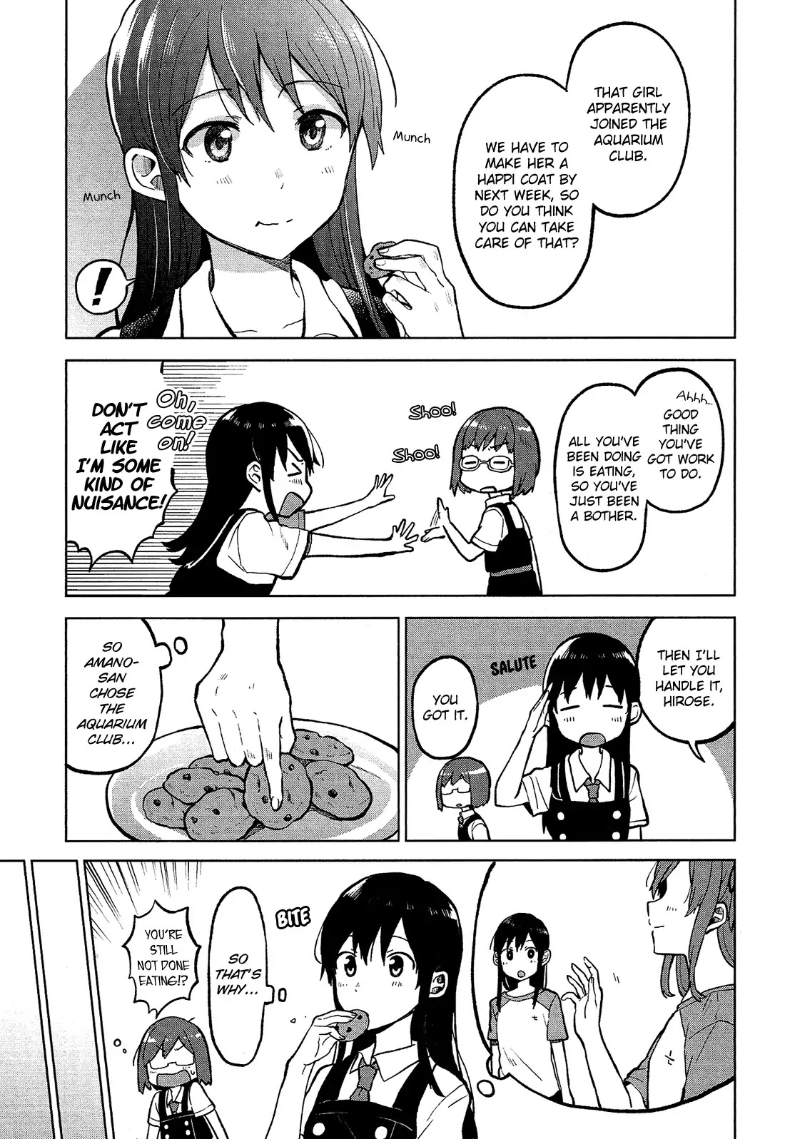 Nettaigyo wa Yuki ni Kogareru Chapter 3 page 16 - Chapter 3: Konatsu Amano Can't Hide It