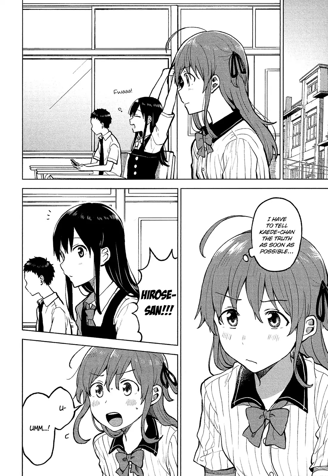 Nettaigyo wa Yuki ni Kogareru Chapter 3 page 7 - Chapter 3: Konatsu Amano Can't Hide It