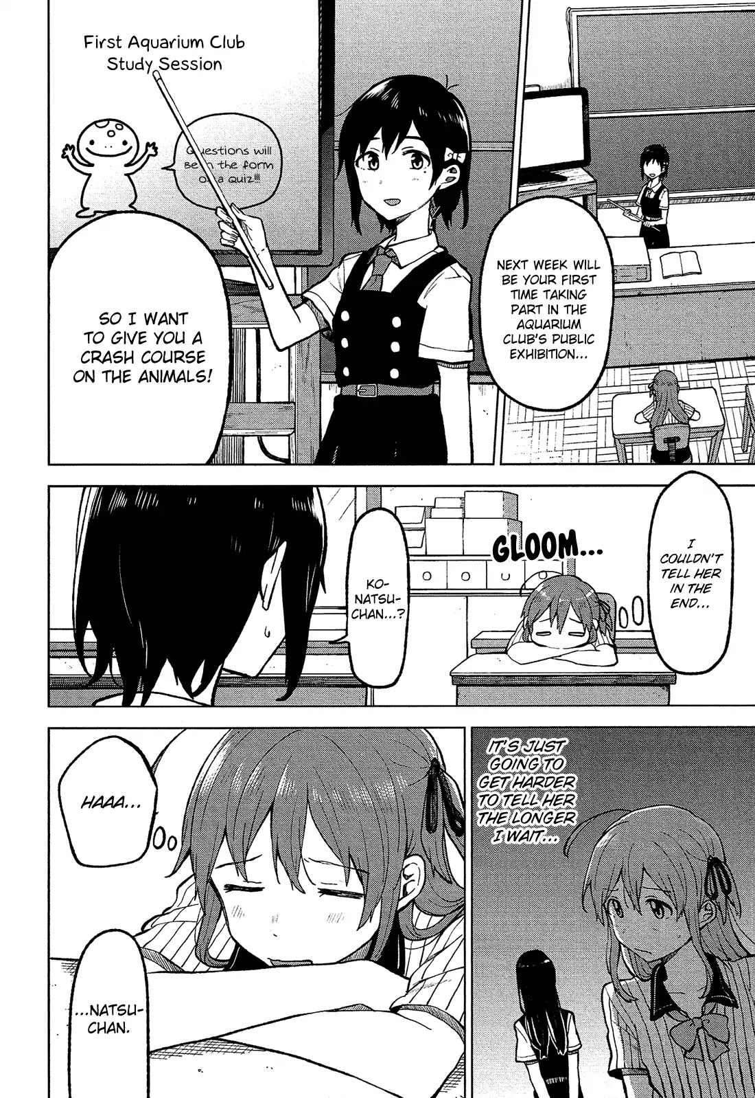 Nettaigyo wa Yuki ni Kogareru Chapter 3 page 9 - Chapter 3: Konatsu Amano Can't Hide It