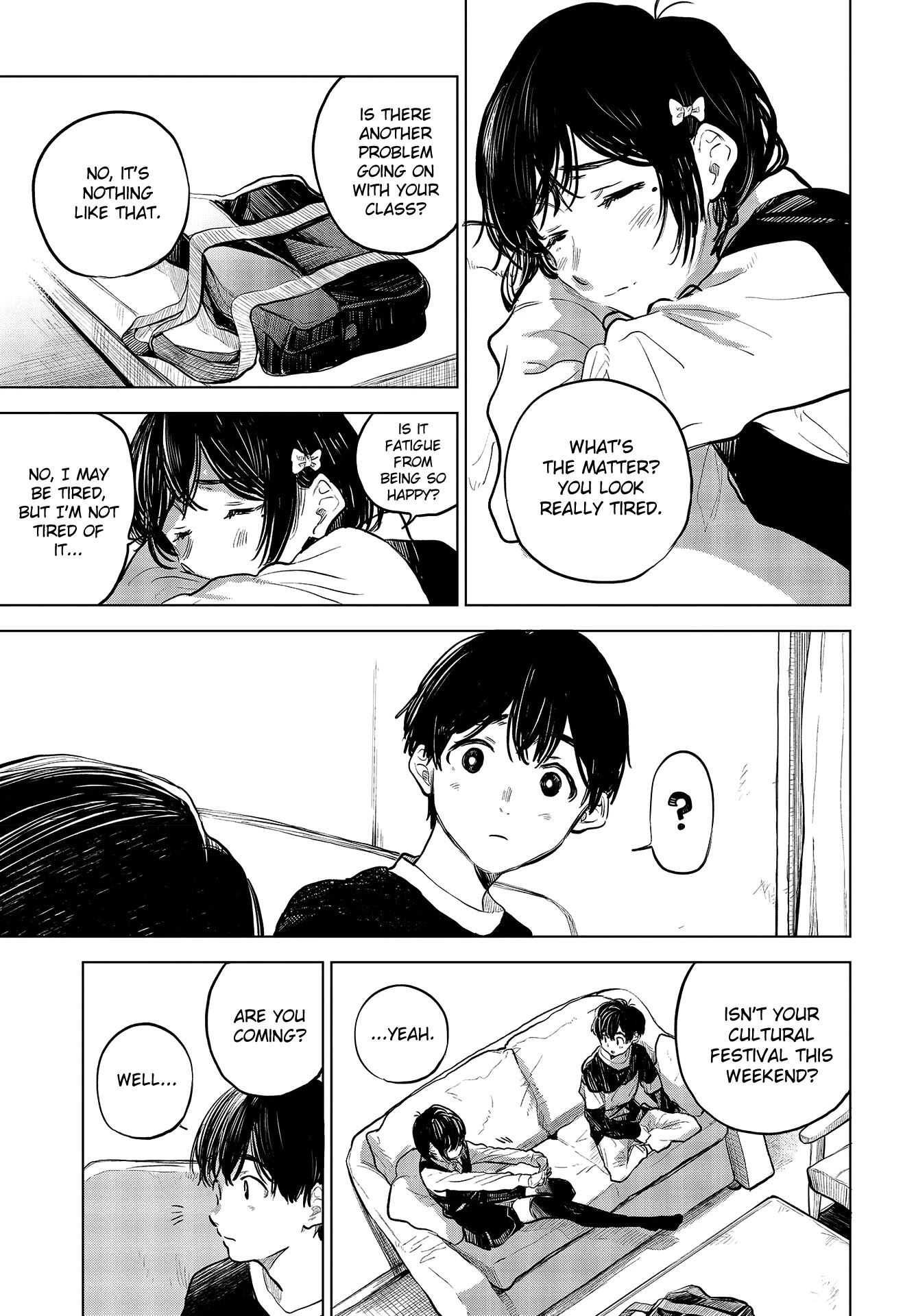 Nettaigyo wa Yuki ni Kogareru Chapter 31 page 14 - Chapter 31: Konatsu Amano Won't Waver