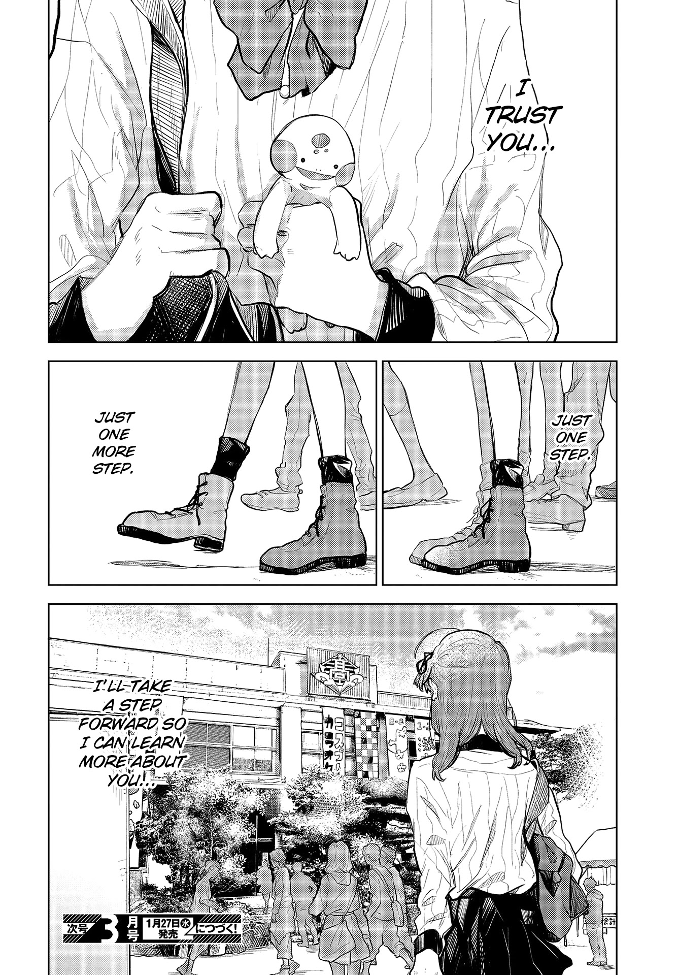 Nettaigyo wa Yuki ni Kogareru Chapter 31 page 31 - Chapter 31: Konatsu Amano Won't Waver
