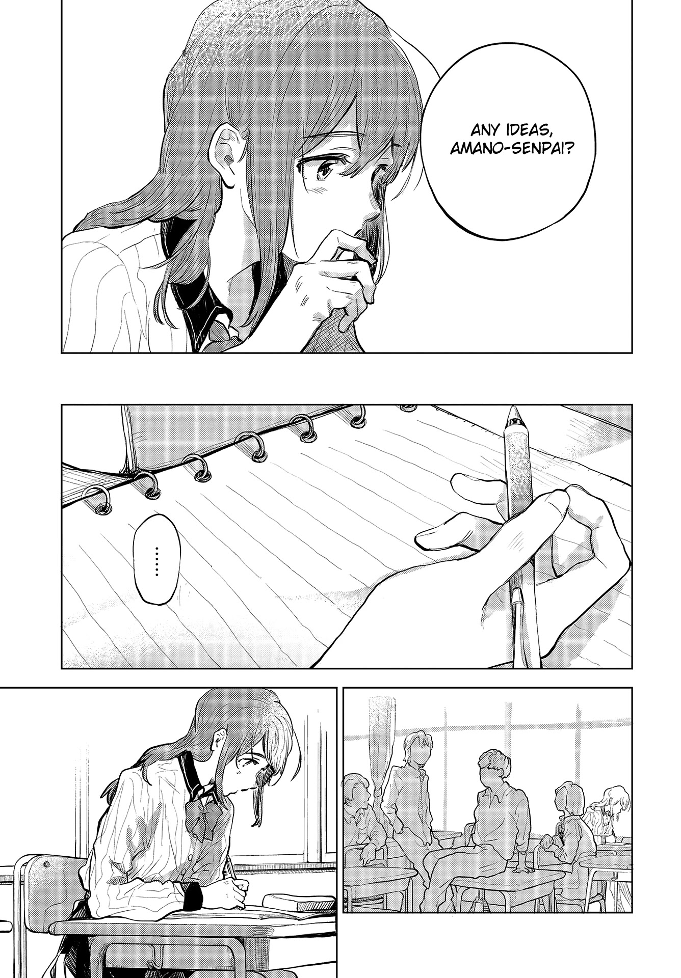 Nettaigyo wa Yuki ni Kogareru Chapter 31 page 4 - Chapter 31: Konatsu Amano Won't Waver