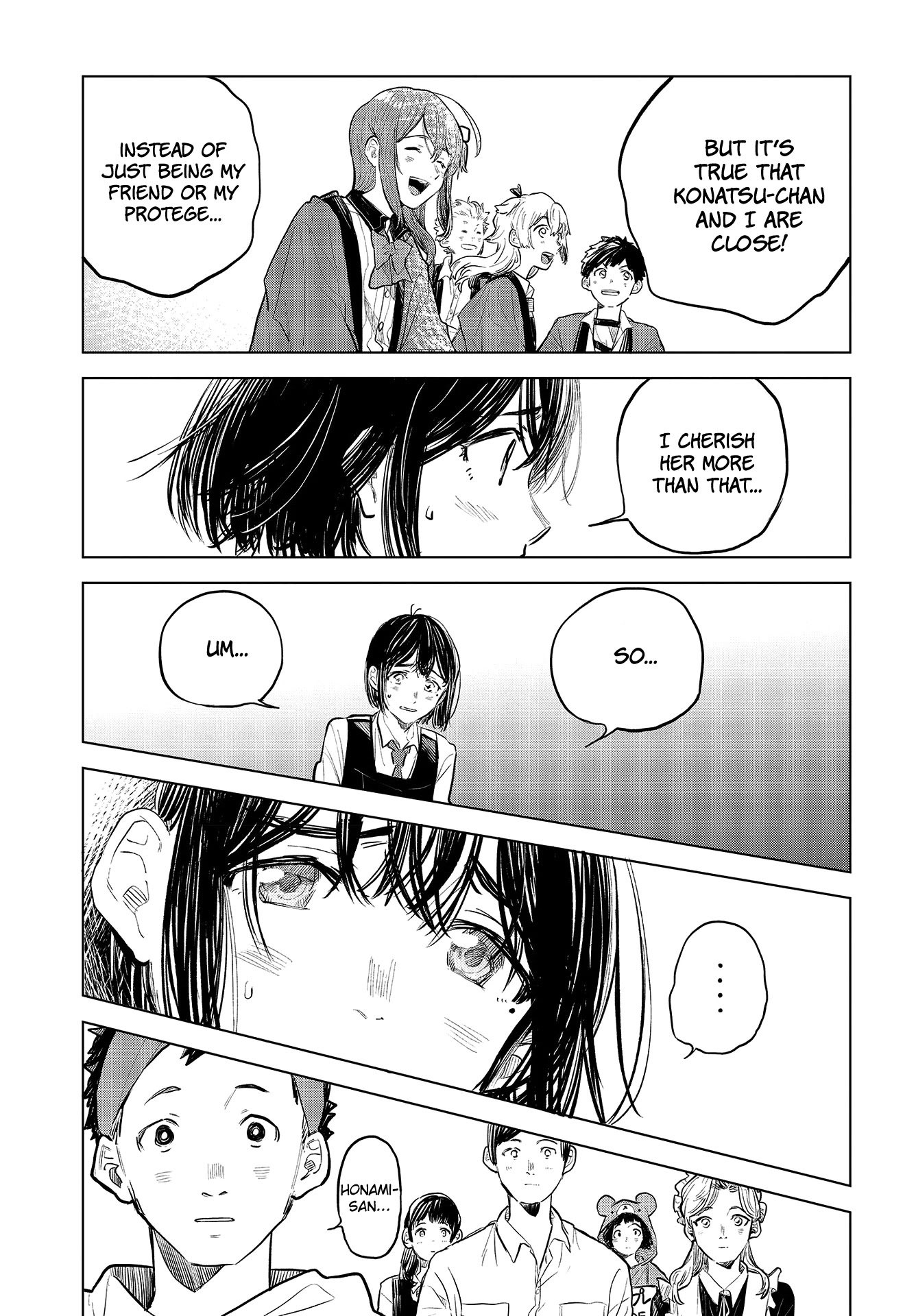 Nettaigyo wa Yuki ni Kogareru Chapter 32 page 15 - Chapter 32: Koyuki Honami Isn't Alone