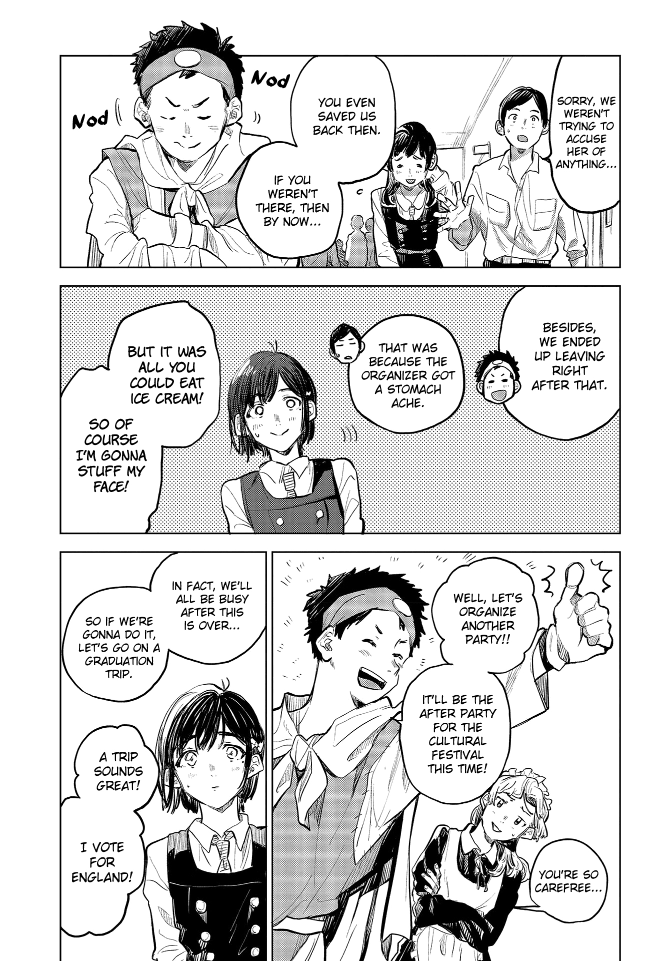 Nettaigyo wa Yuki ni Kogareru Chapter 32 page 17 - Chapter 32: Koyuki Honami Isn't Alone